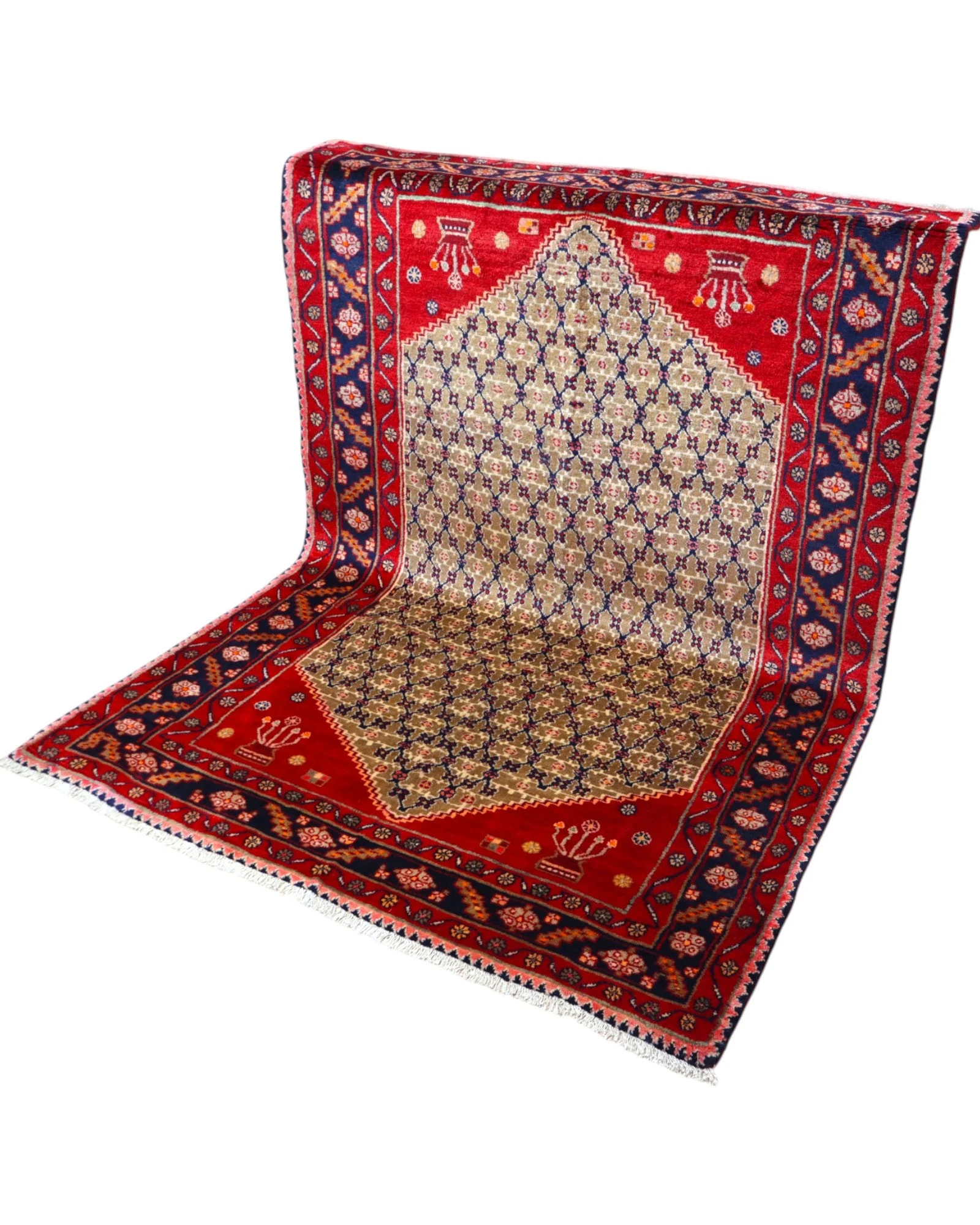 Senneh Perserteppich aus Iran, 215 × 145 cm