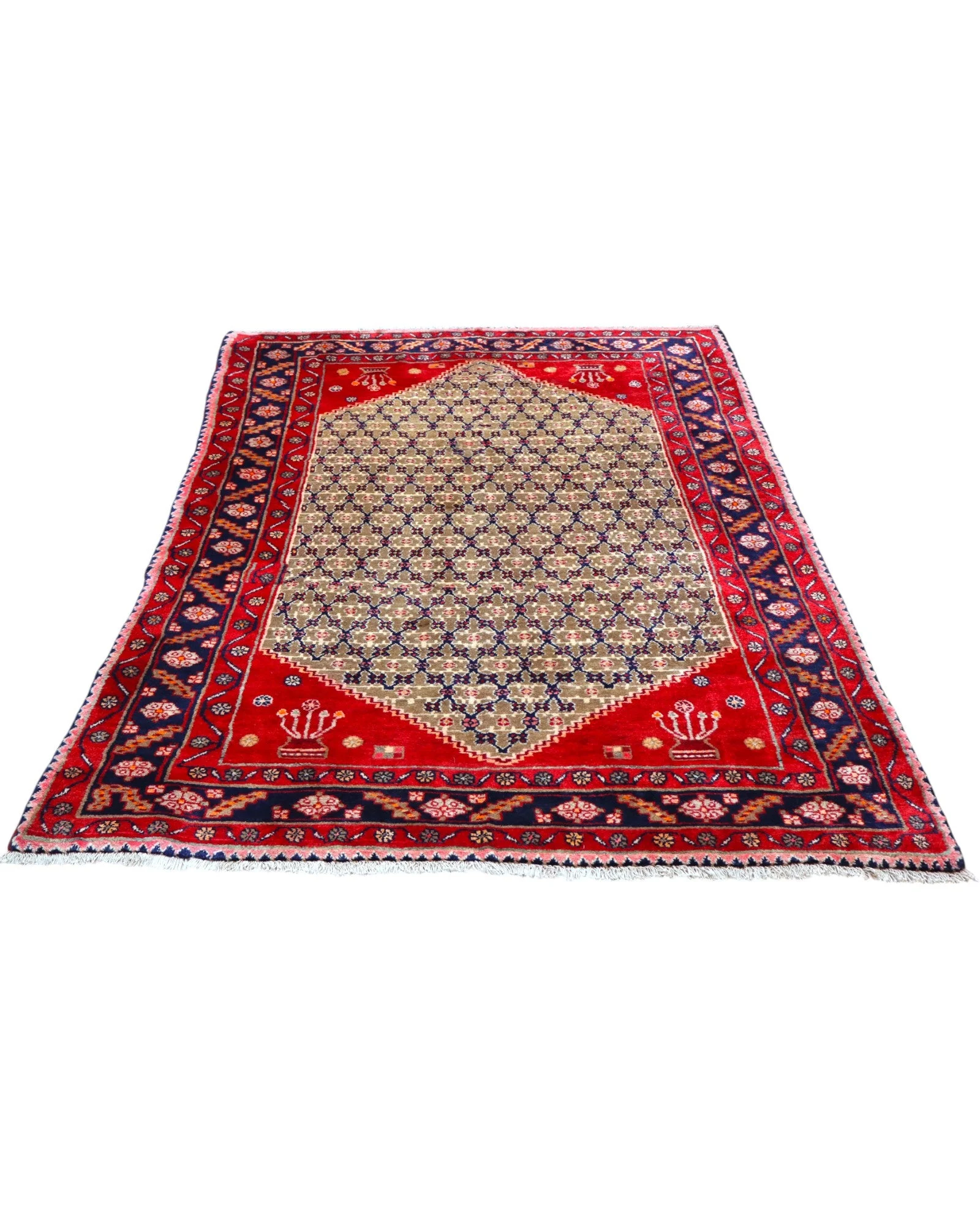 Senneh Perserteppich aus Iran, 215 × 145 cm