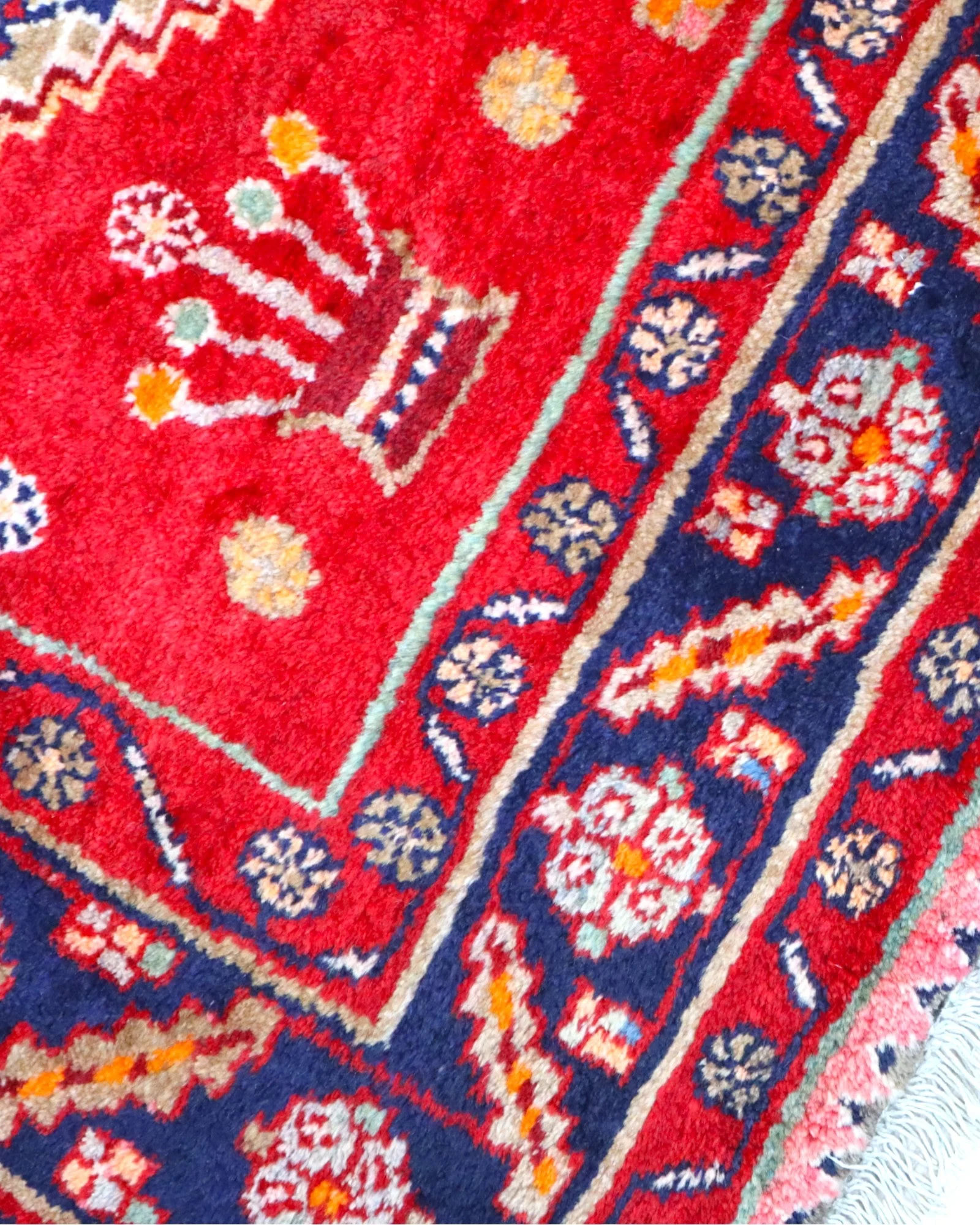 Senneh Perserteppich aus Iran, 215 × 145 cm