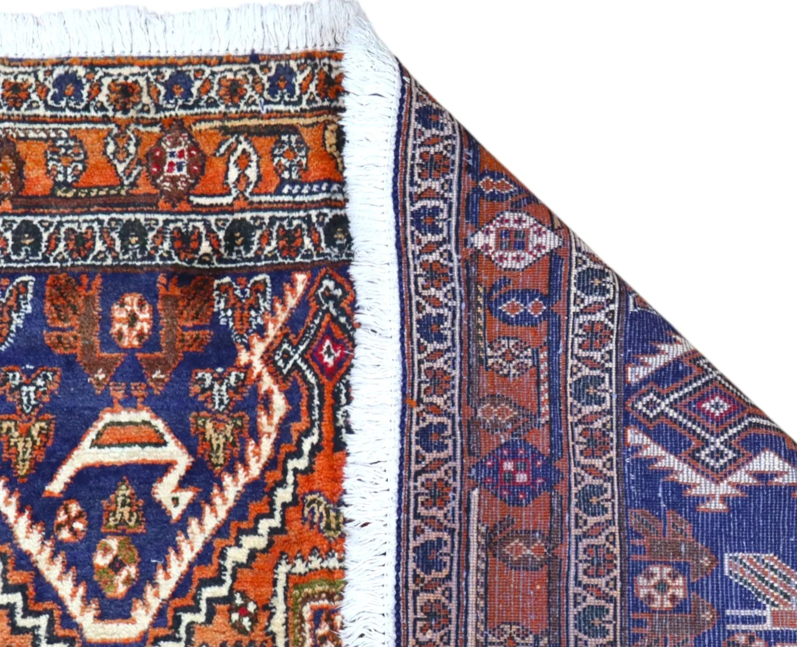 Handgeknüpfter Afshar Perserteppich, 208 × 150 cm, Wolle