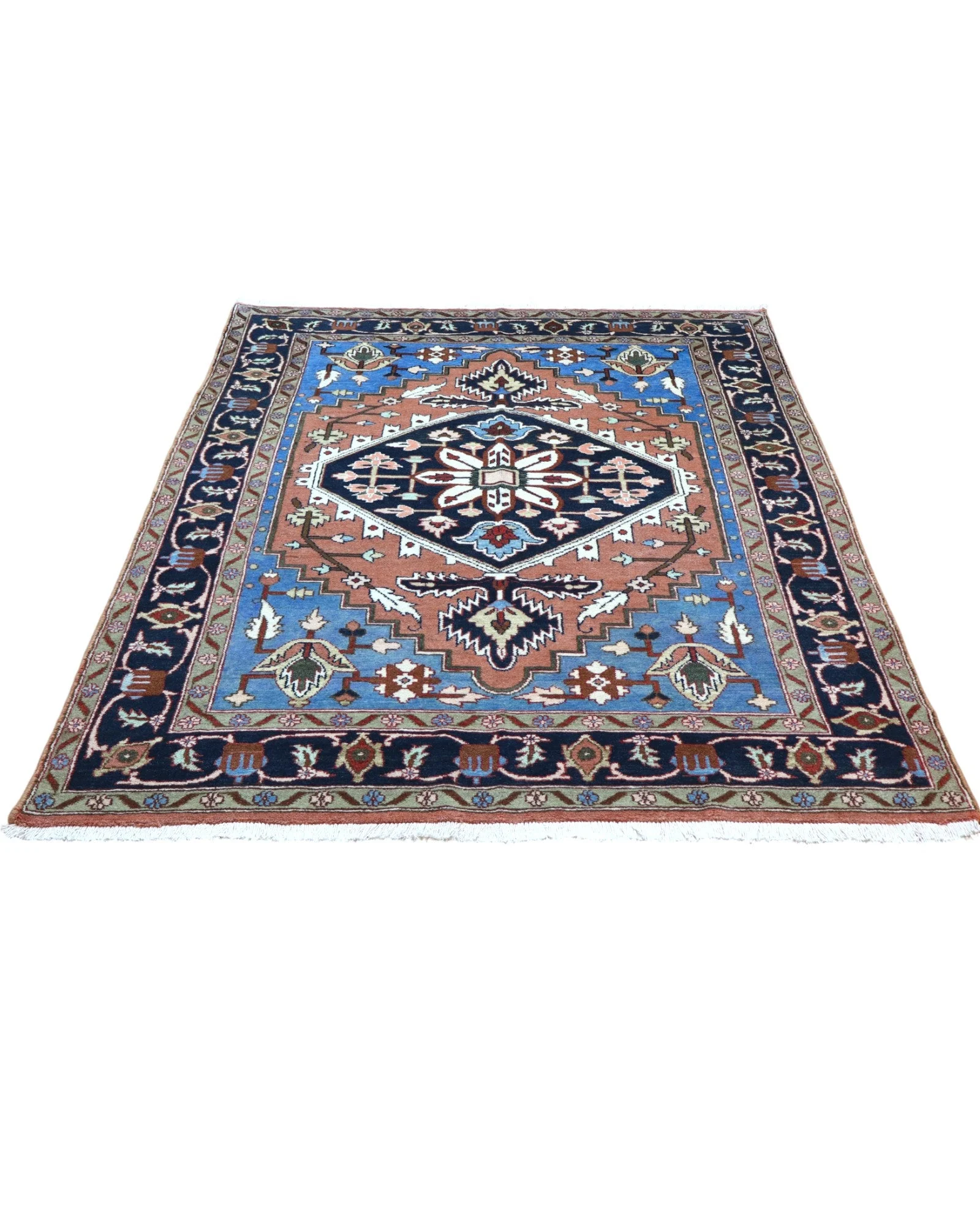Heriz Perserteppich aus Iran, 210 × 160 cm