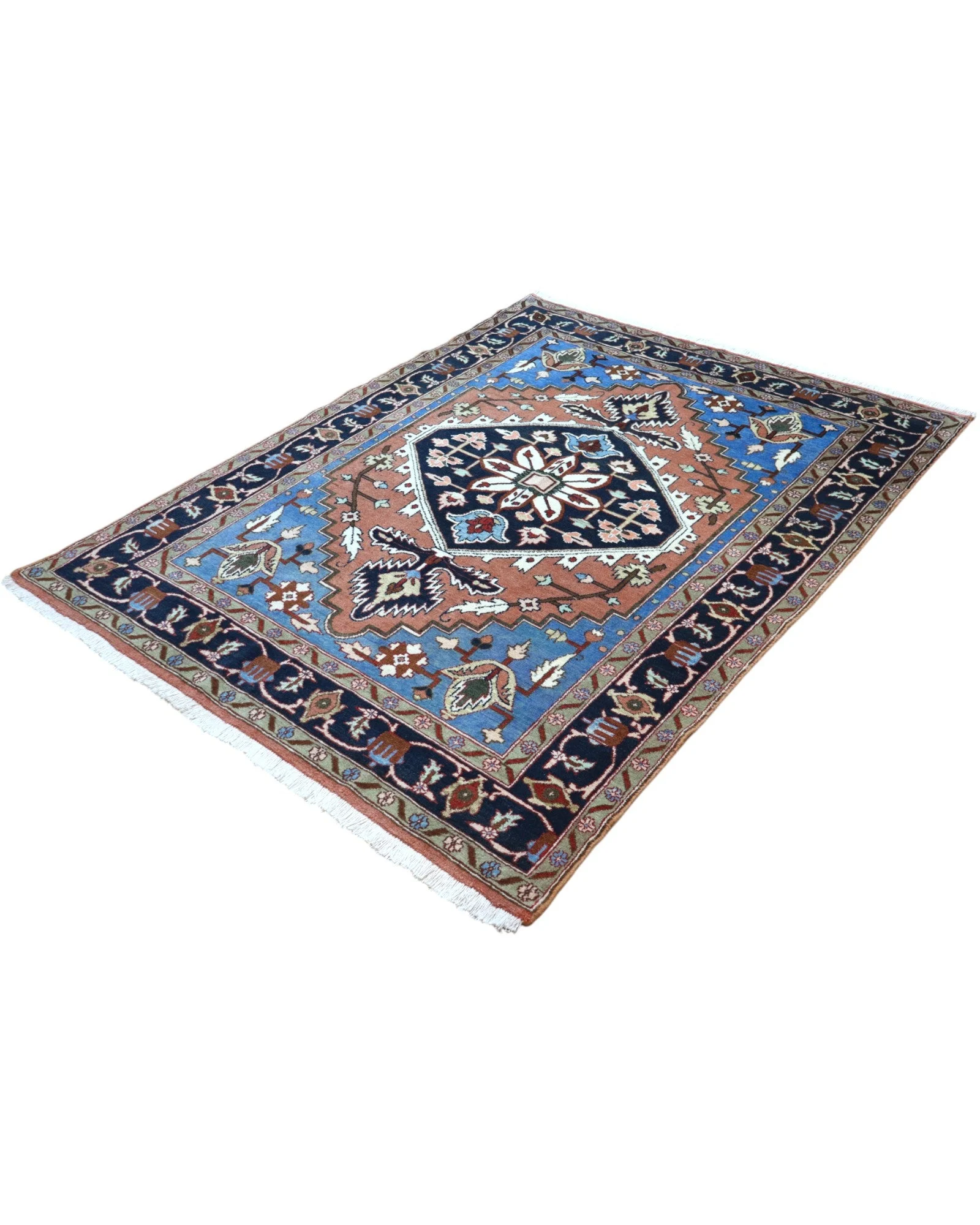 Heriz Perserteppich aus Iran, 210 × 160 cm