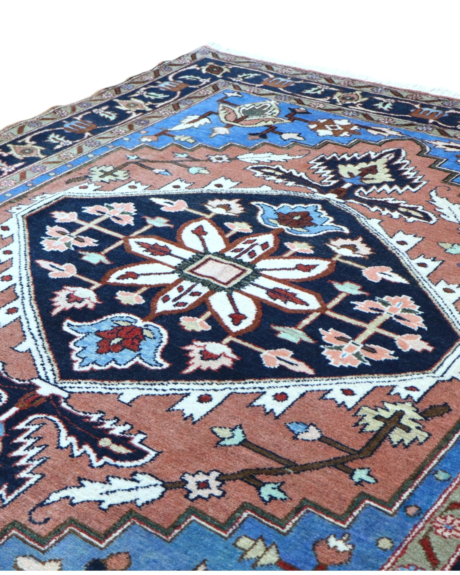 Heriz Perserteppich aus Iran, 210 × 160 cm