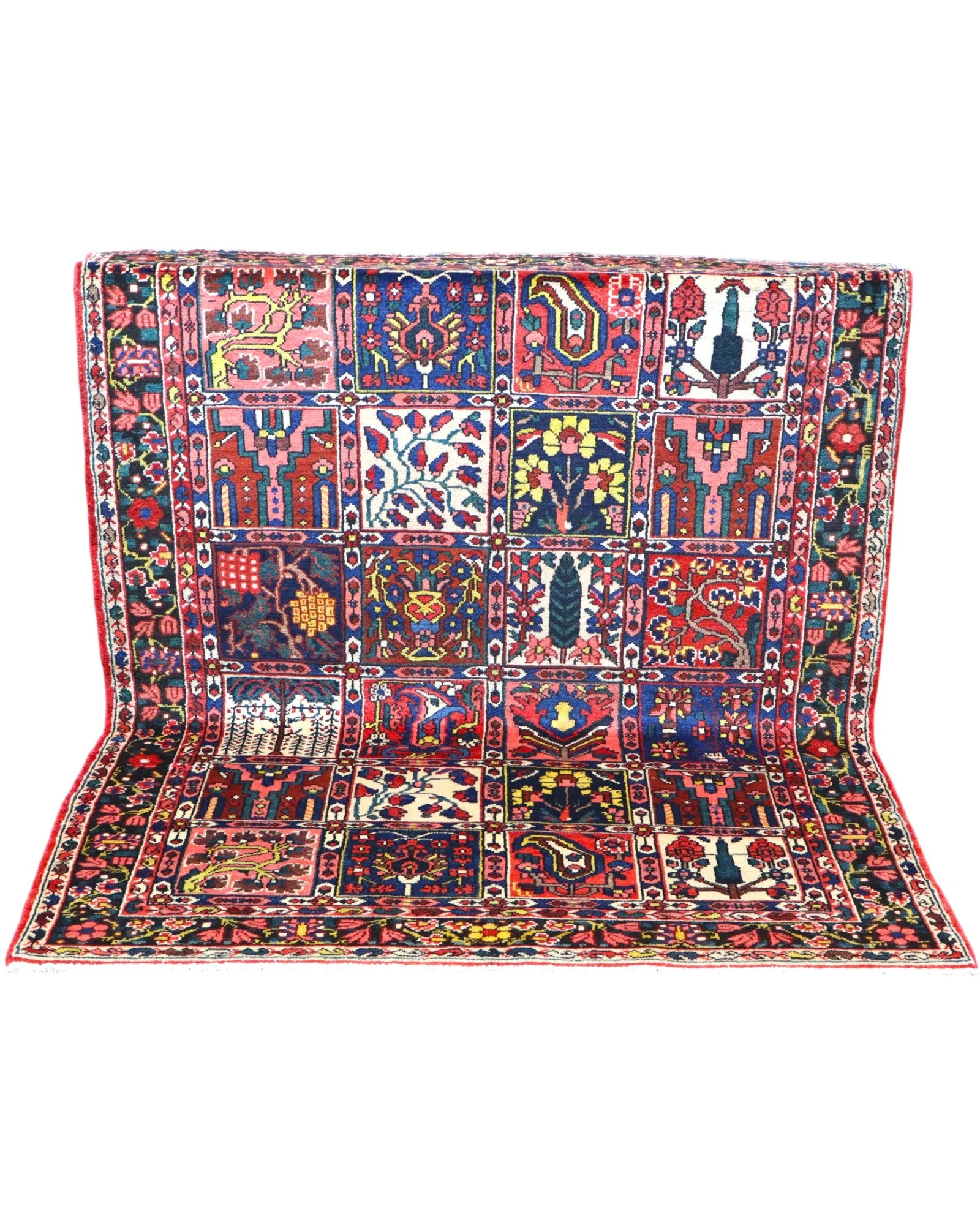 Bakhtiari Perserteppich 200 × 150 cm aus Wolle, handgeknüpft