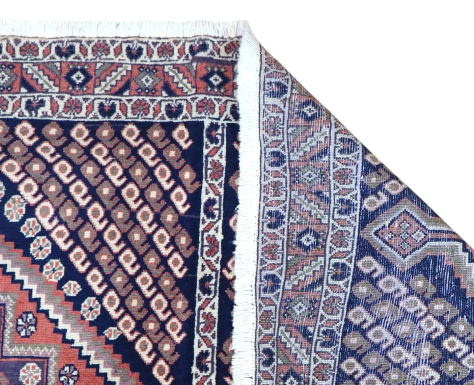Afshar Perserteppich 203 × 150 cm aus Wolle, handgeknüpft