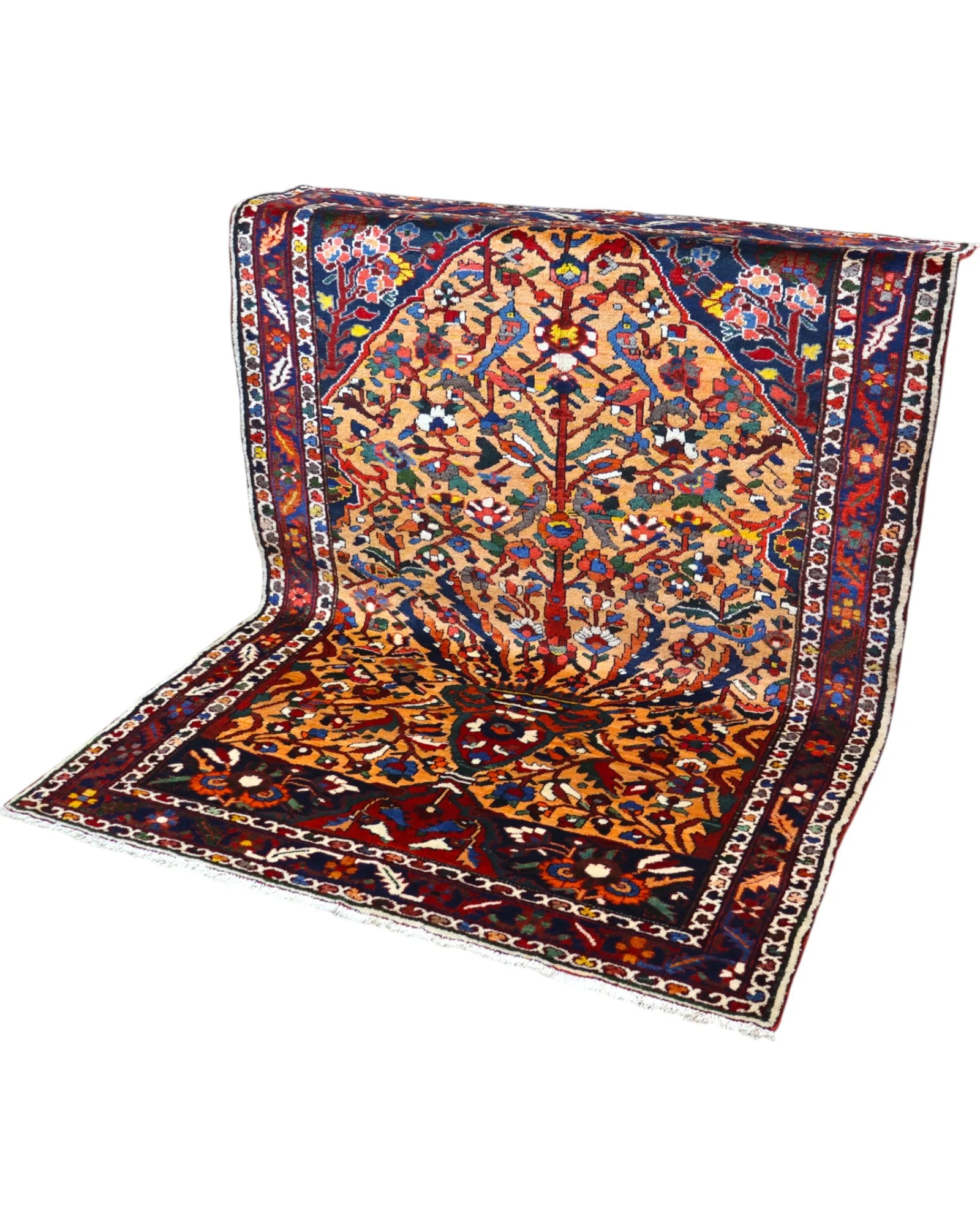 Bakhtiari Perserteppich aus Iran, 204 × 151 cm