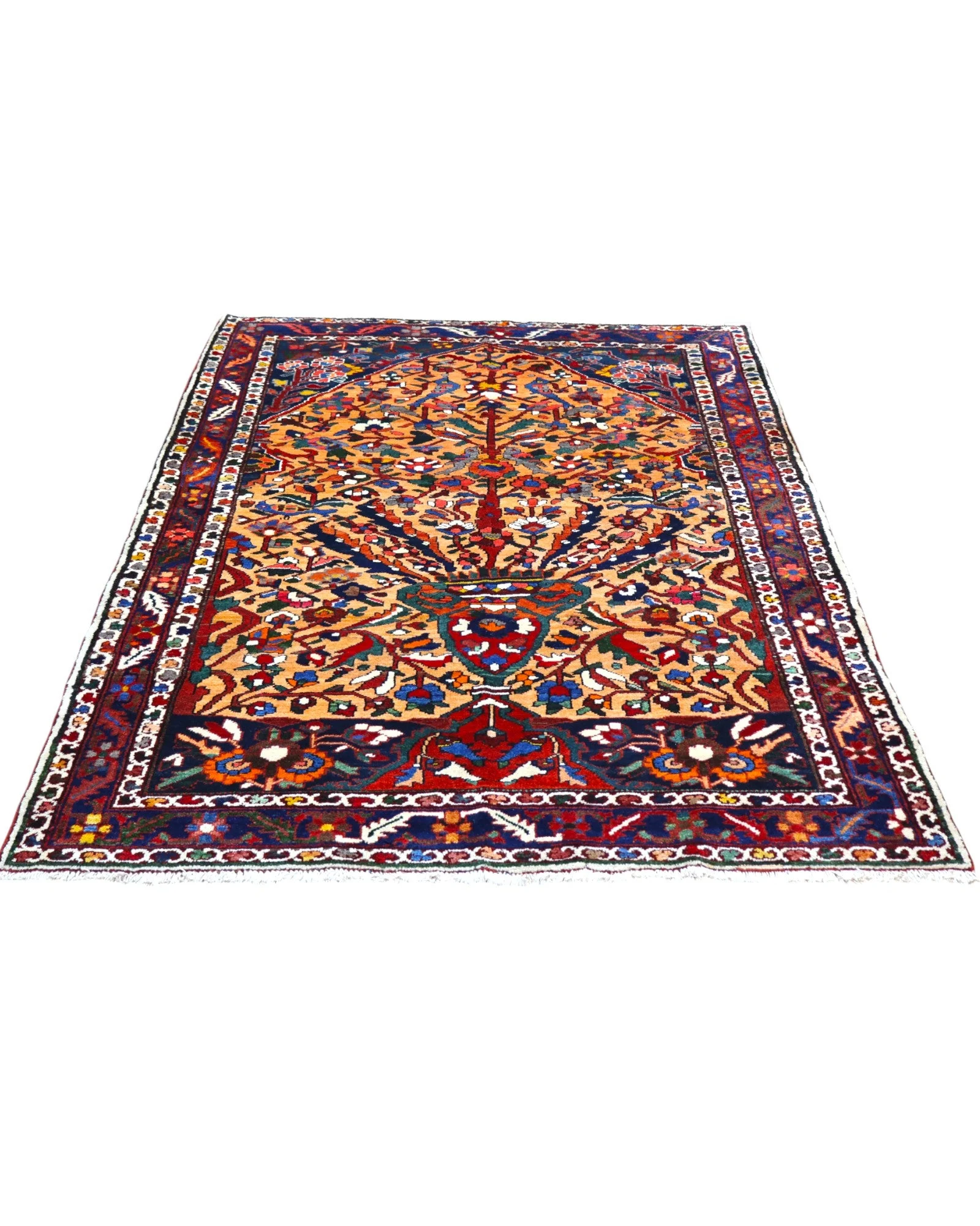 Bakhtiari Perserteppich aus Iran, 204 × 151 cm