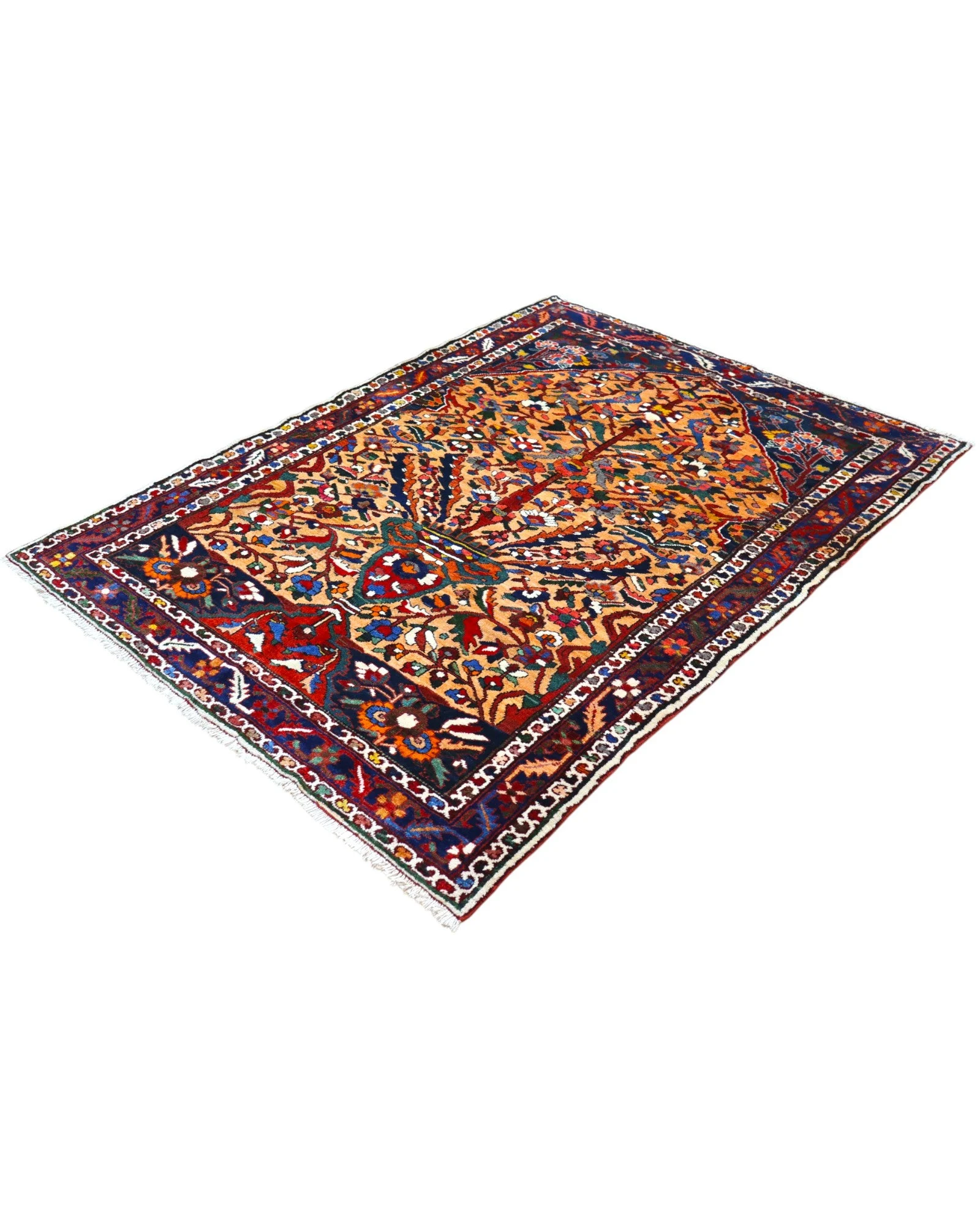 Bakhtiari Perserteppich aus Iran, 204 × 151 cm