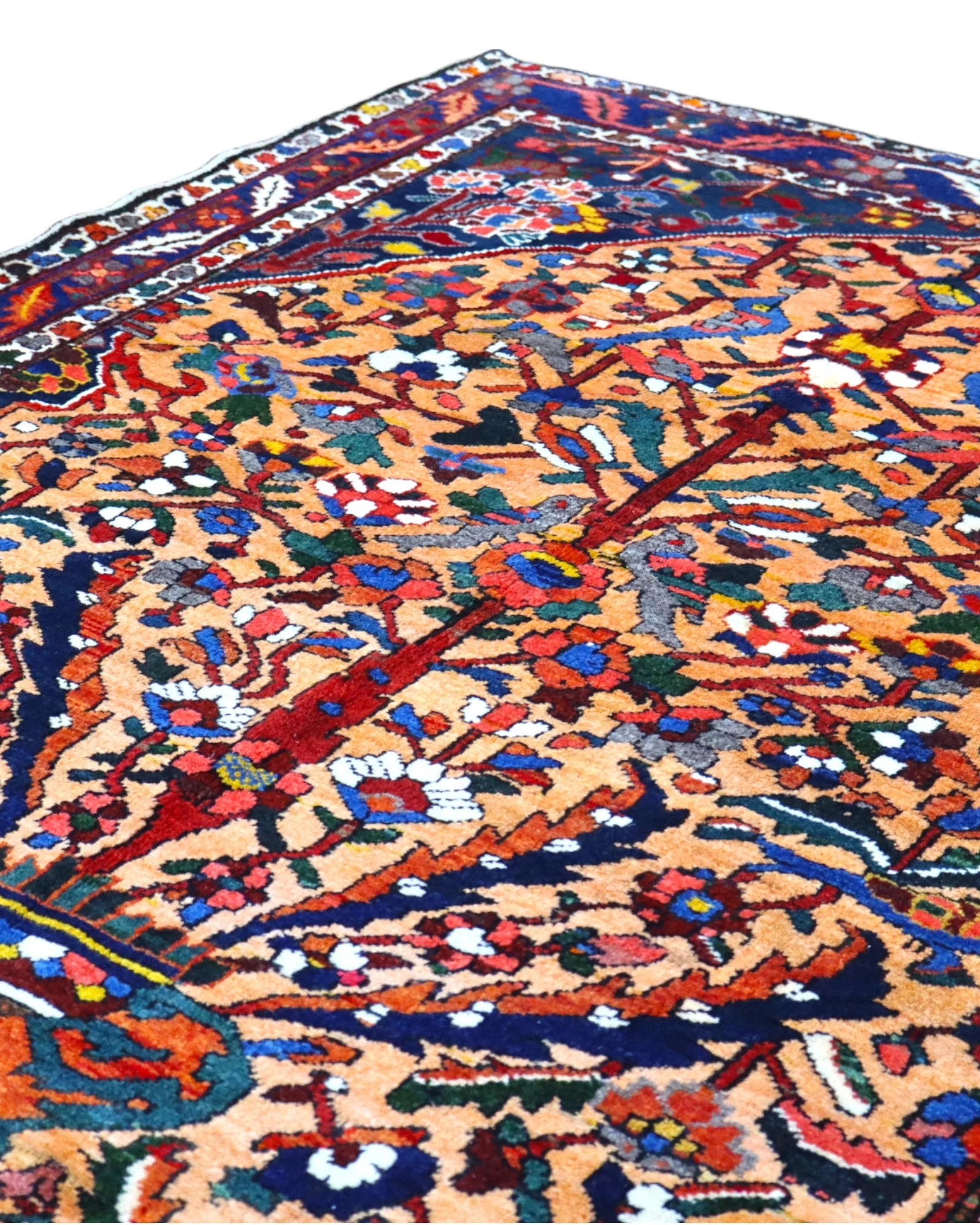 Bakhtiari Perserteppich aus Iran, 204 × 151 cm