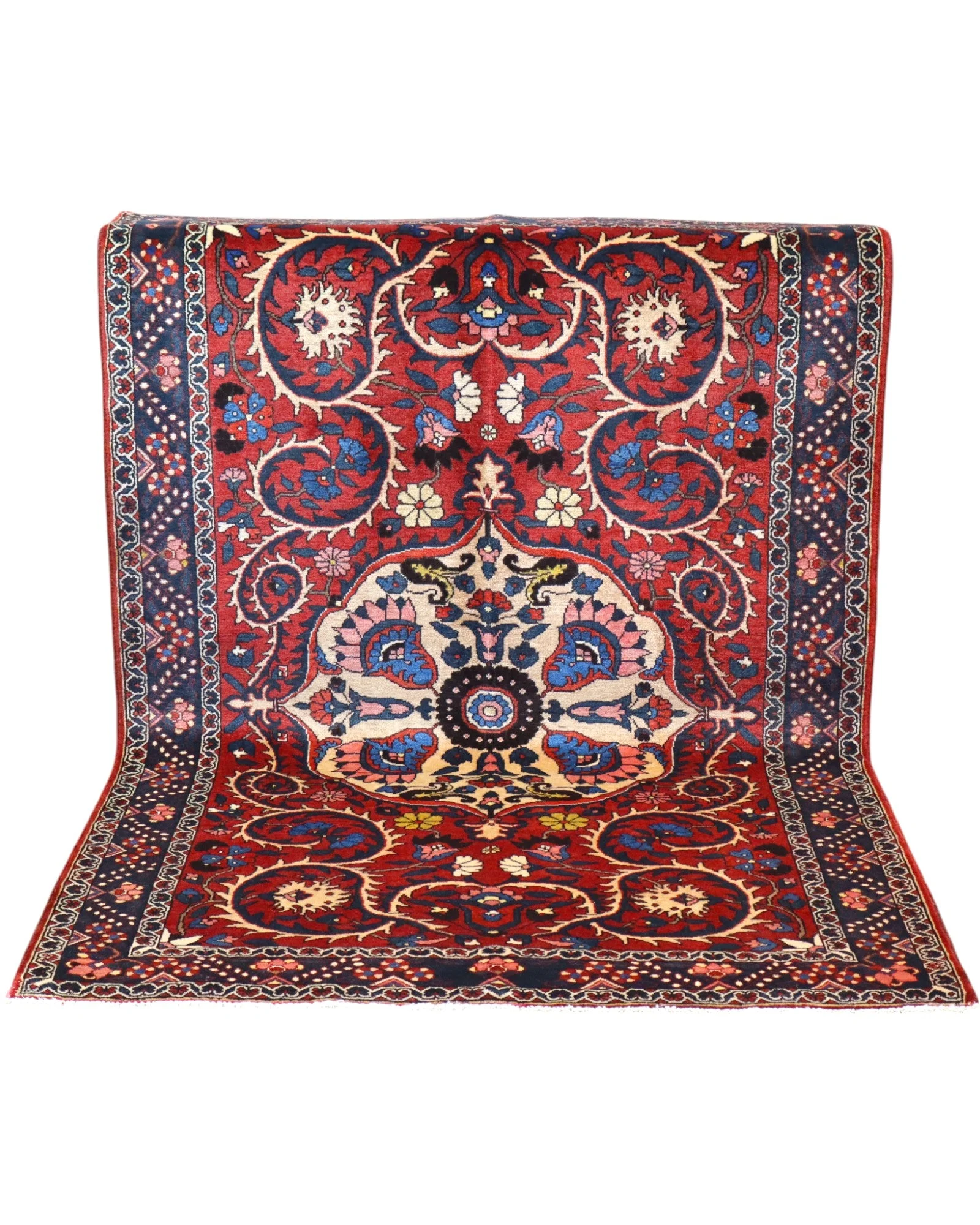 Bakhtiari Perserteppich aus Iran, 204 × 136 cm