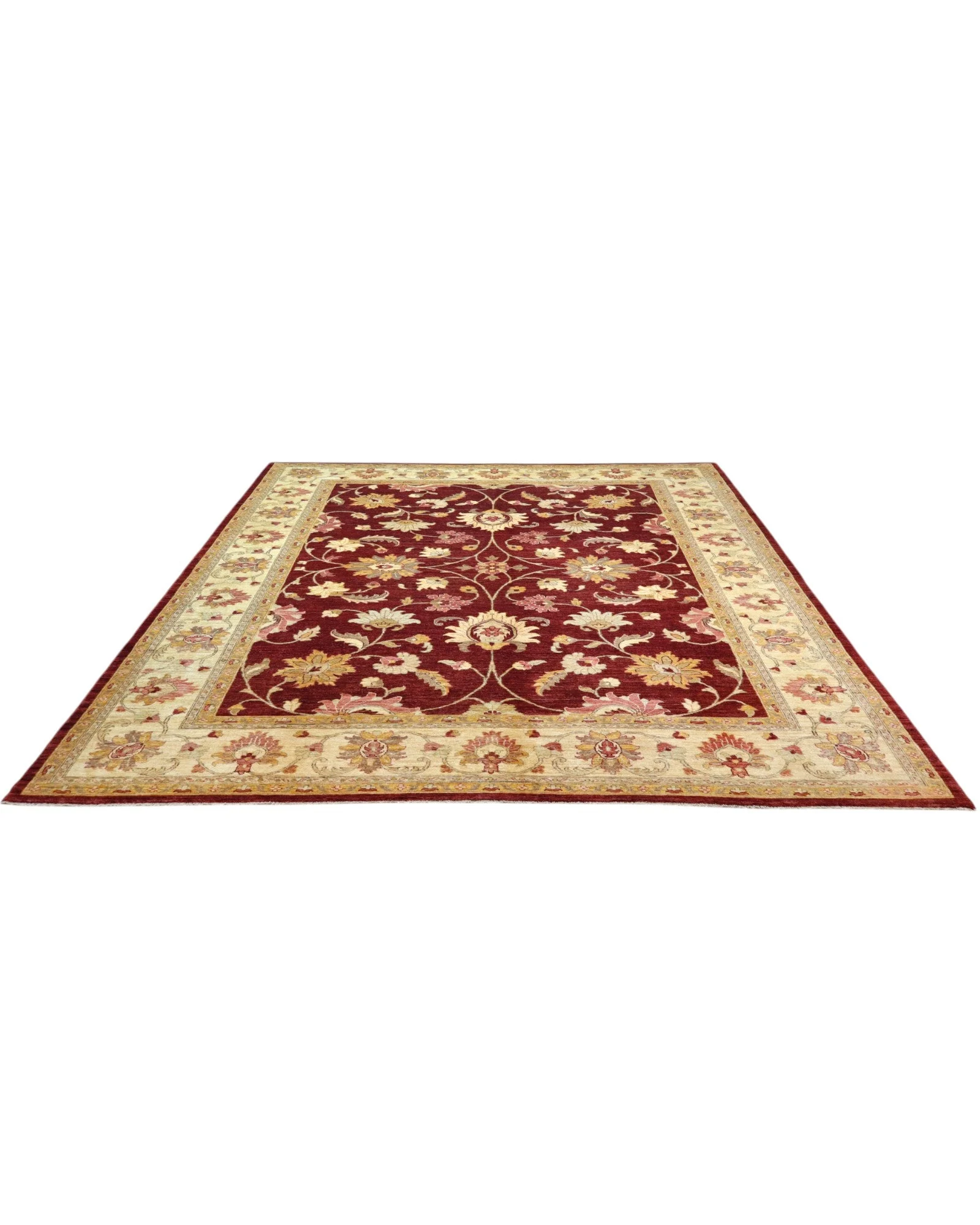 Ziegler Orientteppich 346 × 272 cm aus Wolle, handgeknüpft