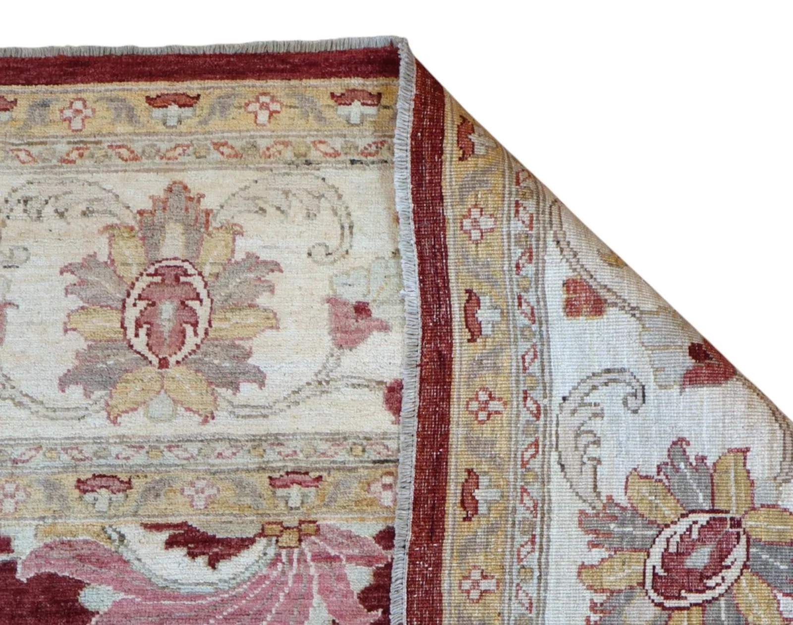Ziegler Orientteppich 346 × 272 cm aus Wolle, handgeknüpft