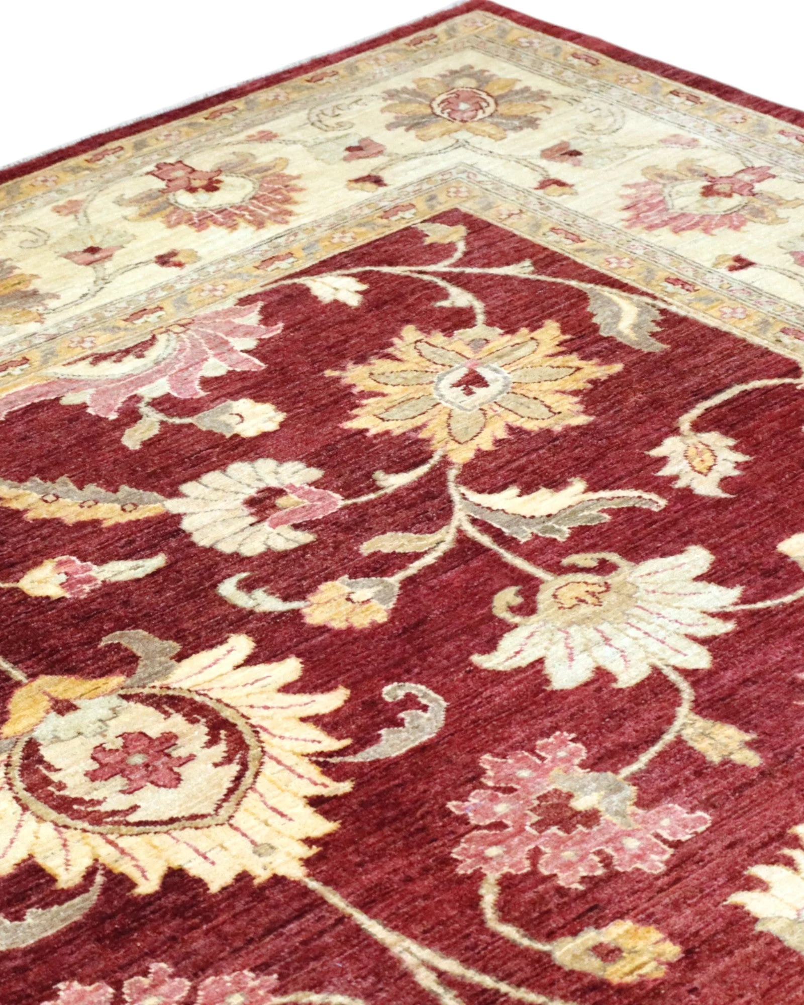 Ziegler Orientteppich 346 × 272 cm aus Wolle, handgeknüpft