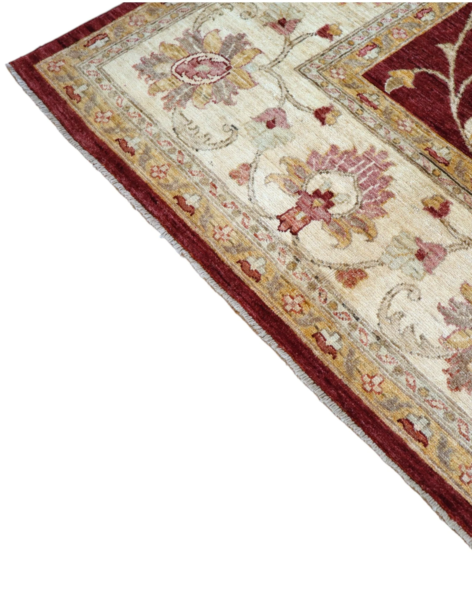 Ziegler Orientteppich 346 × 272 cm aus Wolle, handgeknüpft