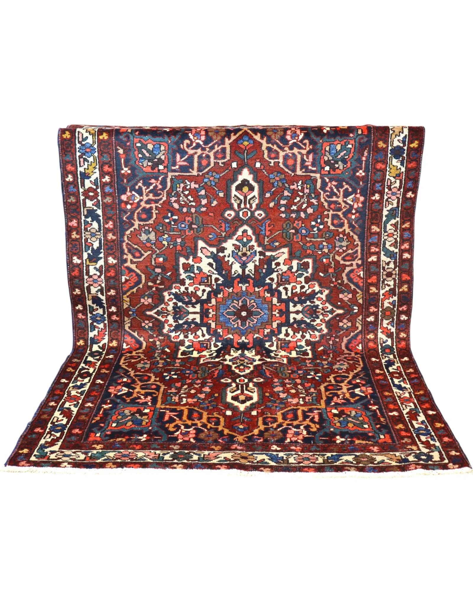 Bakhtiari Perserteppich 205 × 156 cm aus Wolle, handgeknüpft