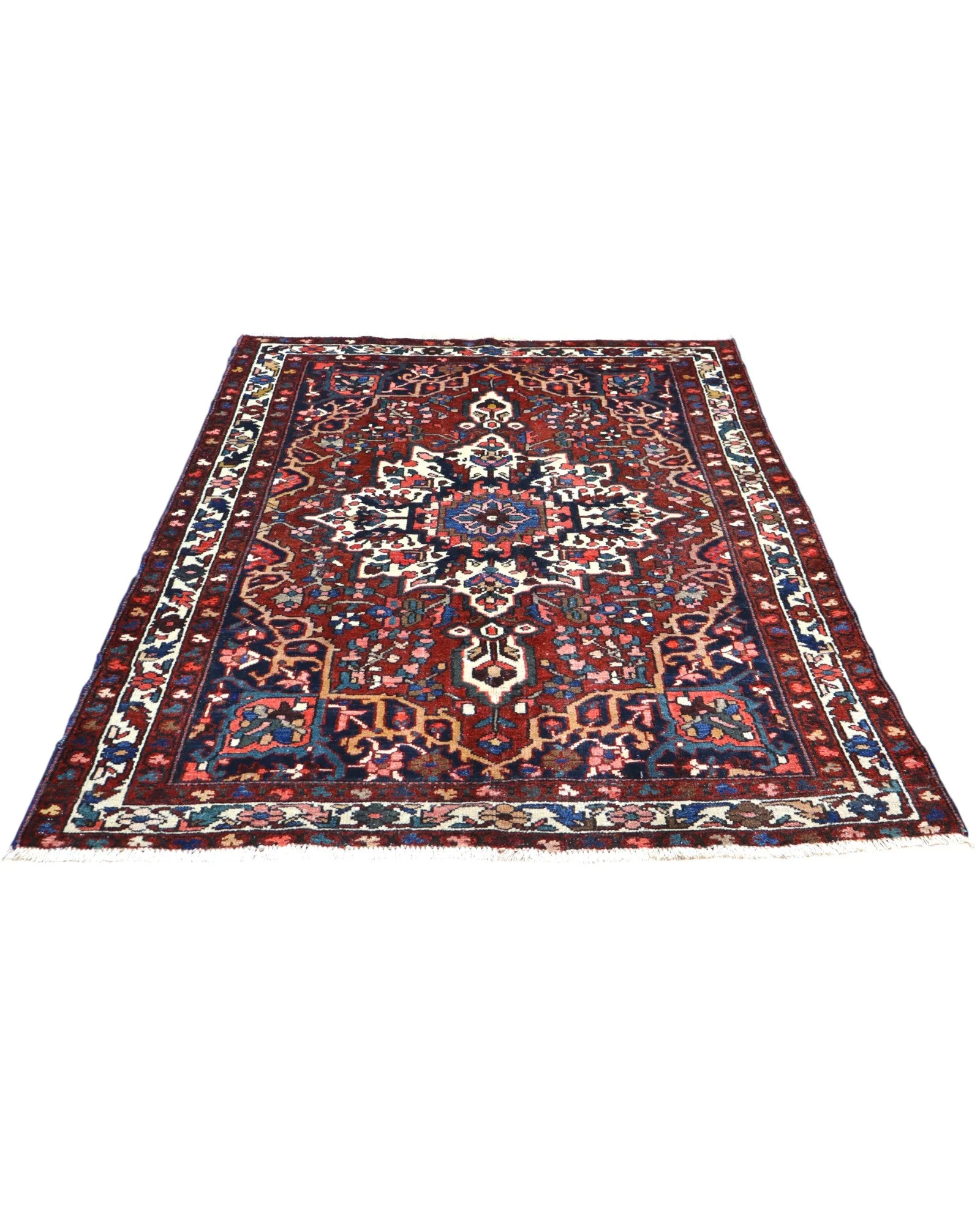 Bakhtiari Perserteppich 205 × 156 cm aus Wolle, handgeknüpft