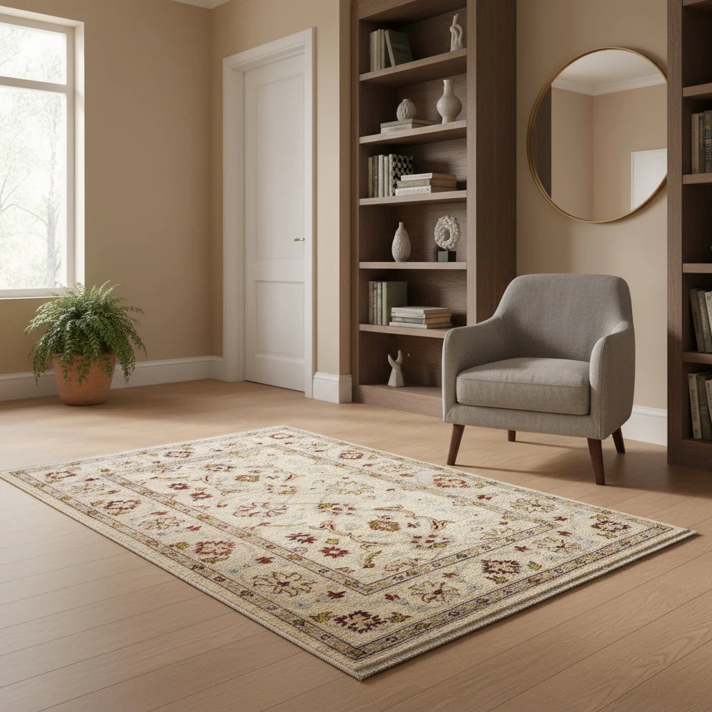 Farahan Orientteppich 170 × 118 cm aus Wolle, handgeknüpft