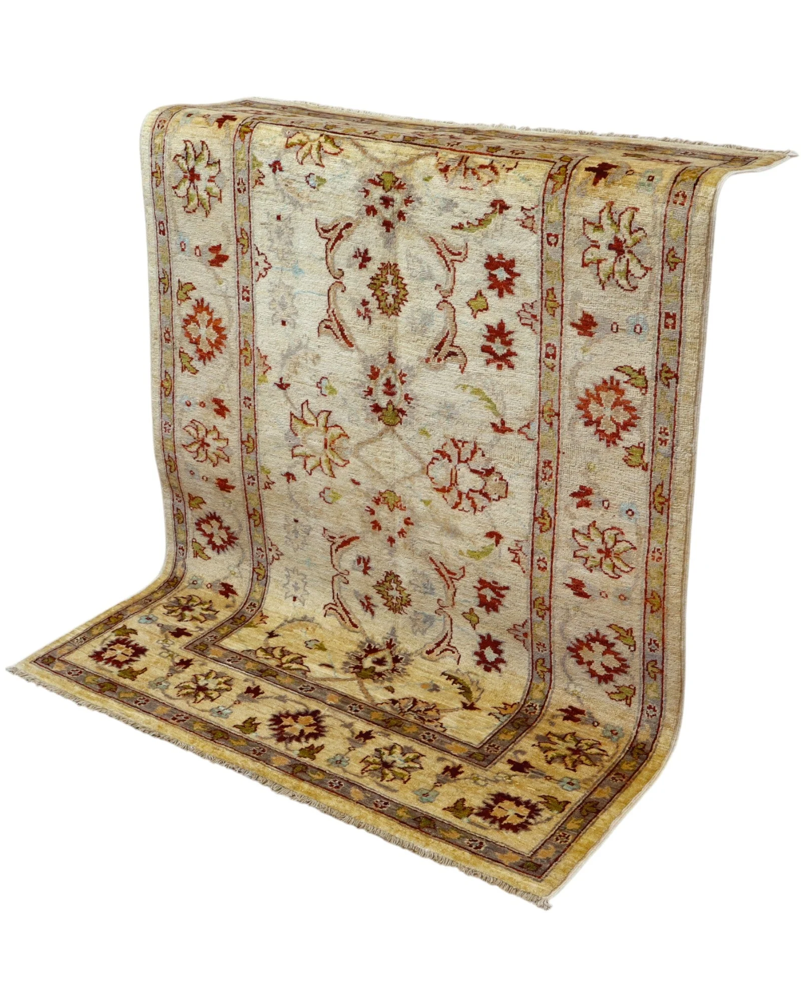Farahan Orientteppich 170 × 118 cm aus Wolle, handgeknüpft