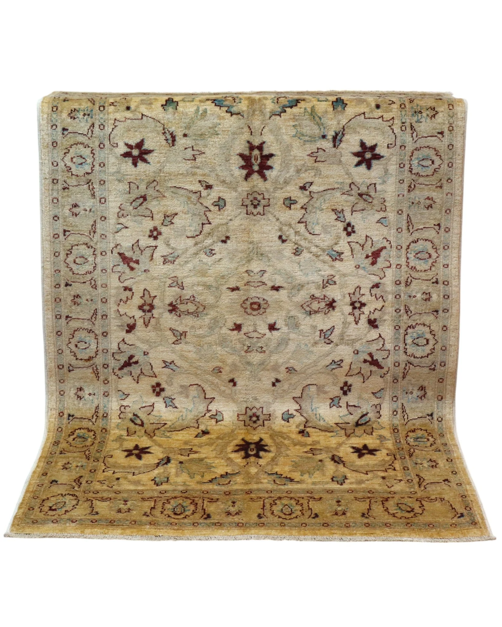 Handgeknüpfter Farahan Orientteppich, 181 × 126 cm, Wolle