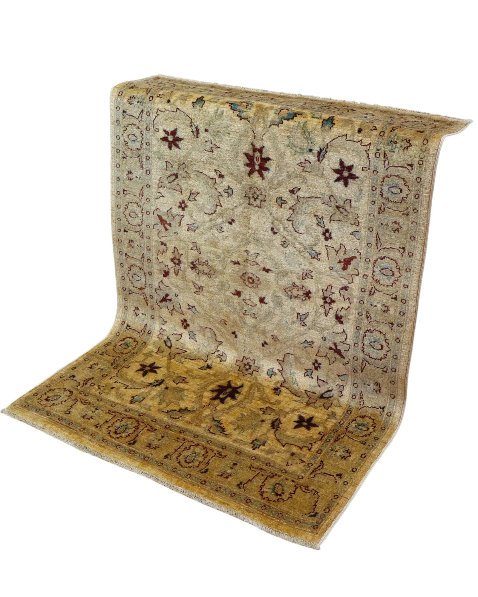Handgeknüpfter Farahan Orientteppich, 181 × 126 cm, Wolle