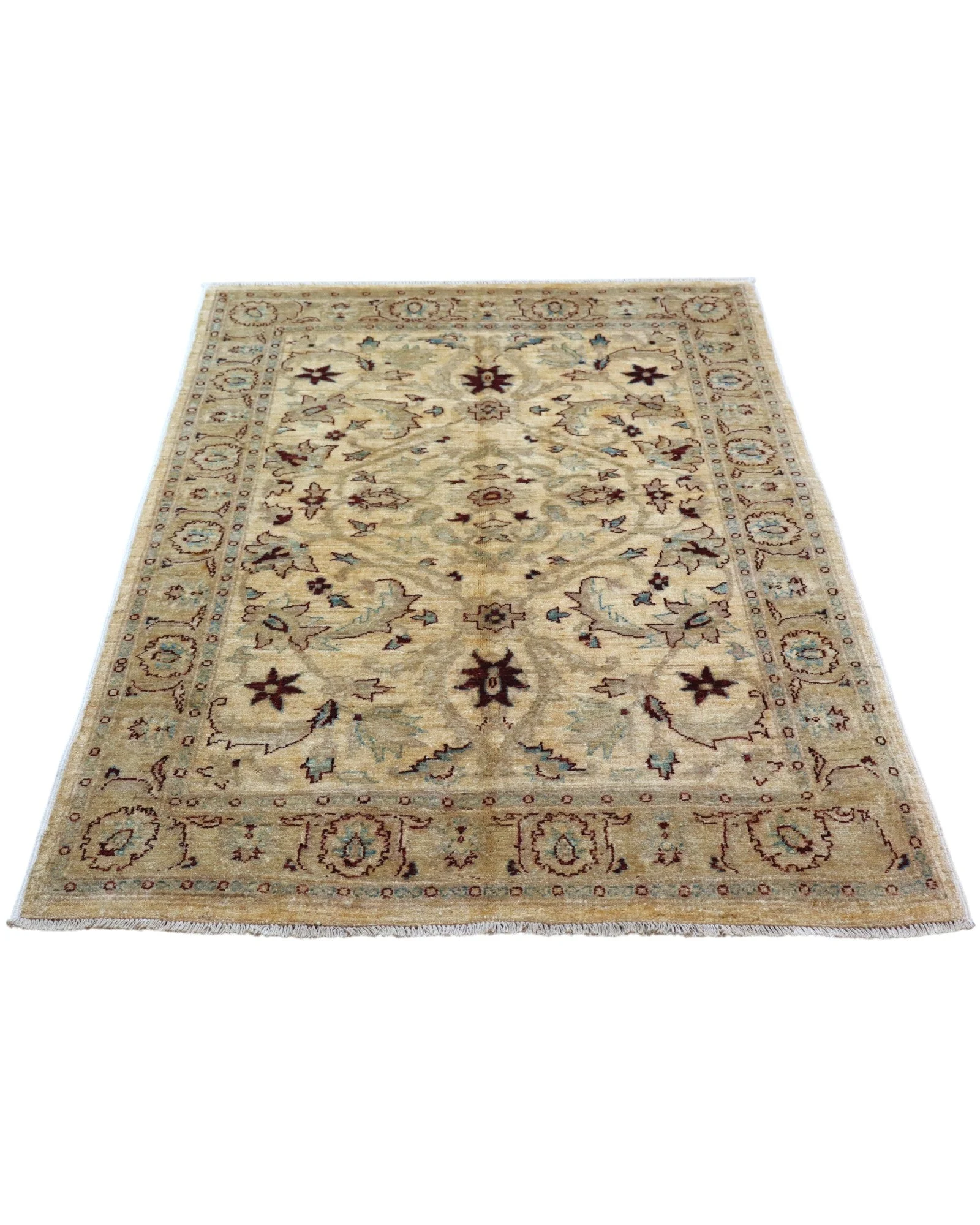 Handgeknüpfter Farahan Orientteppich, 181 × 126 cm, Wolle