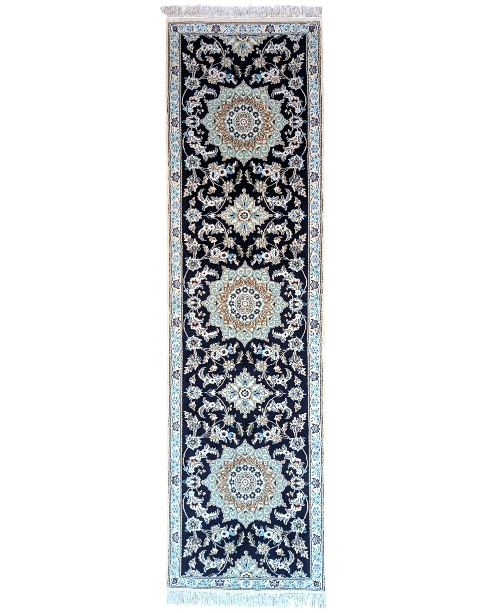 Nain Perserteppich aus Iran, 294 × 81 cm