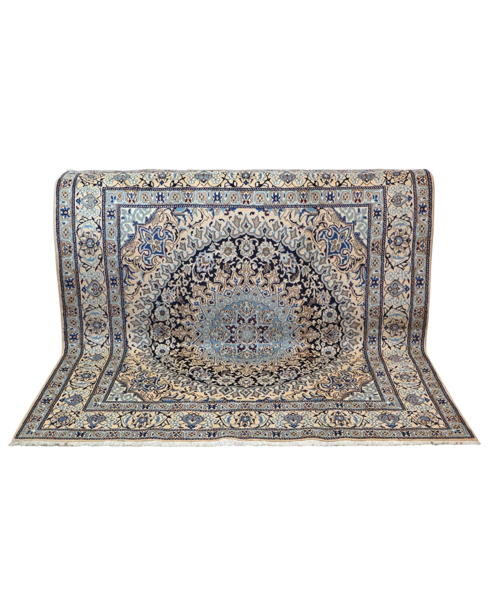 Nain Perserteppich aus Iran, 202 × 194 cm