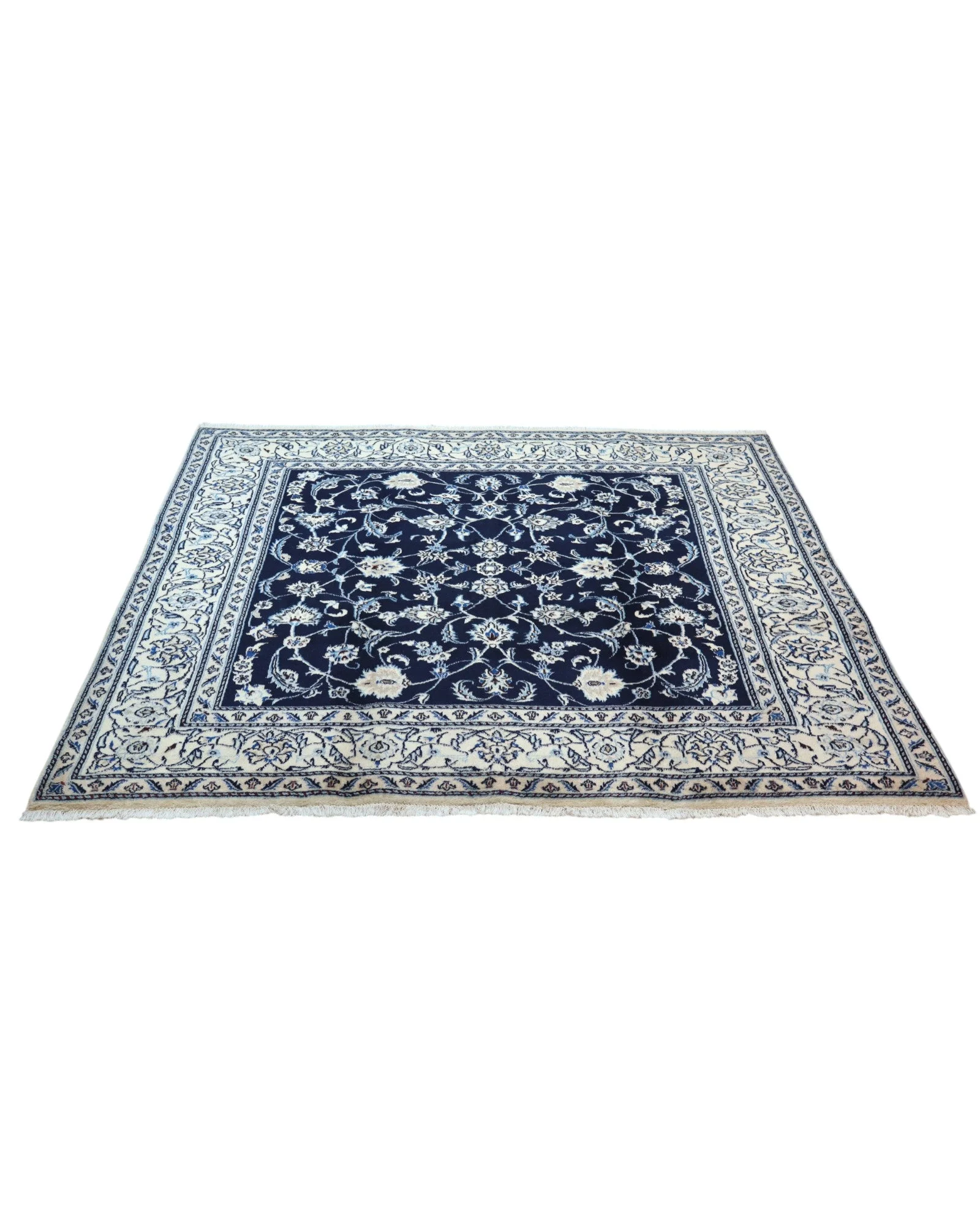 Nain Perserteppich aus Iran, 202 × 195 cm