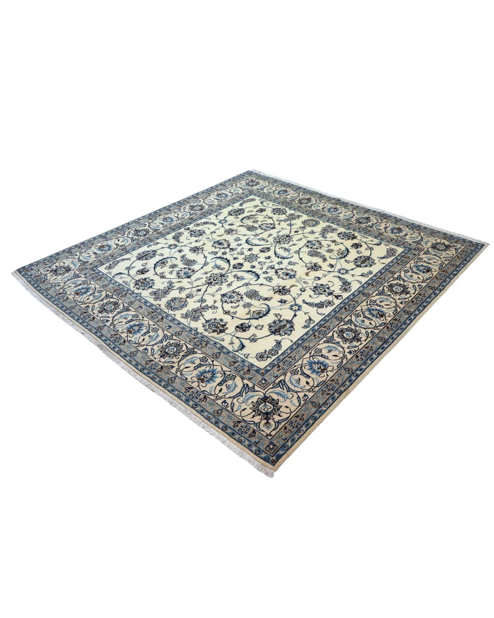 Handgeknüpfter Nain Perserteppich 207 × 200 cm