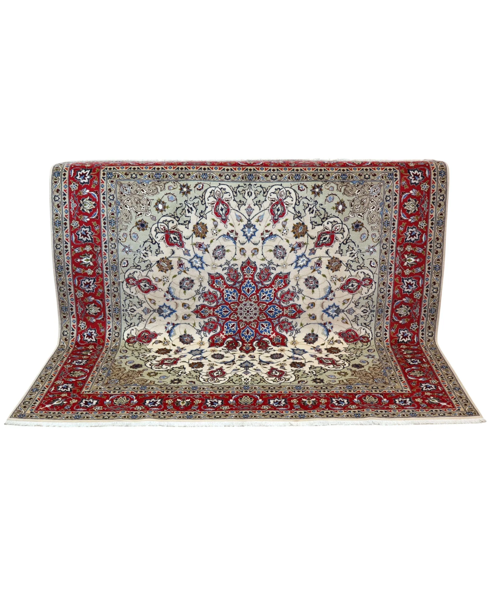 Täbriz Perserteppich aus Iran, 200 × 197 cm