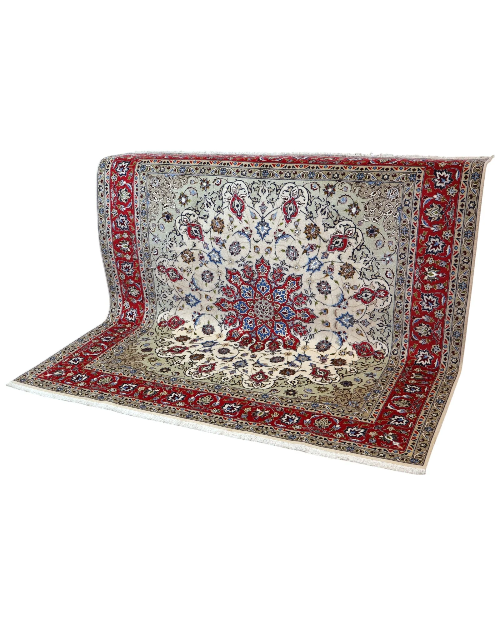 Täbriz Perserteppich aus Iran, 200 × 197 cm