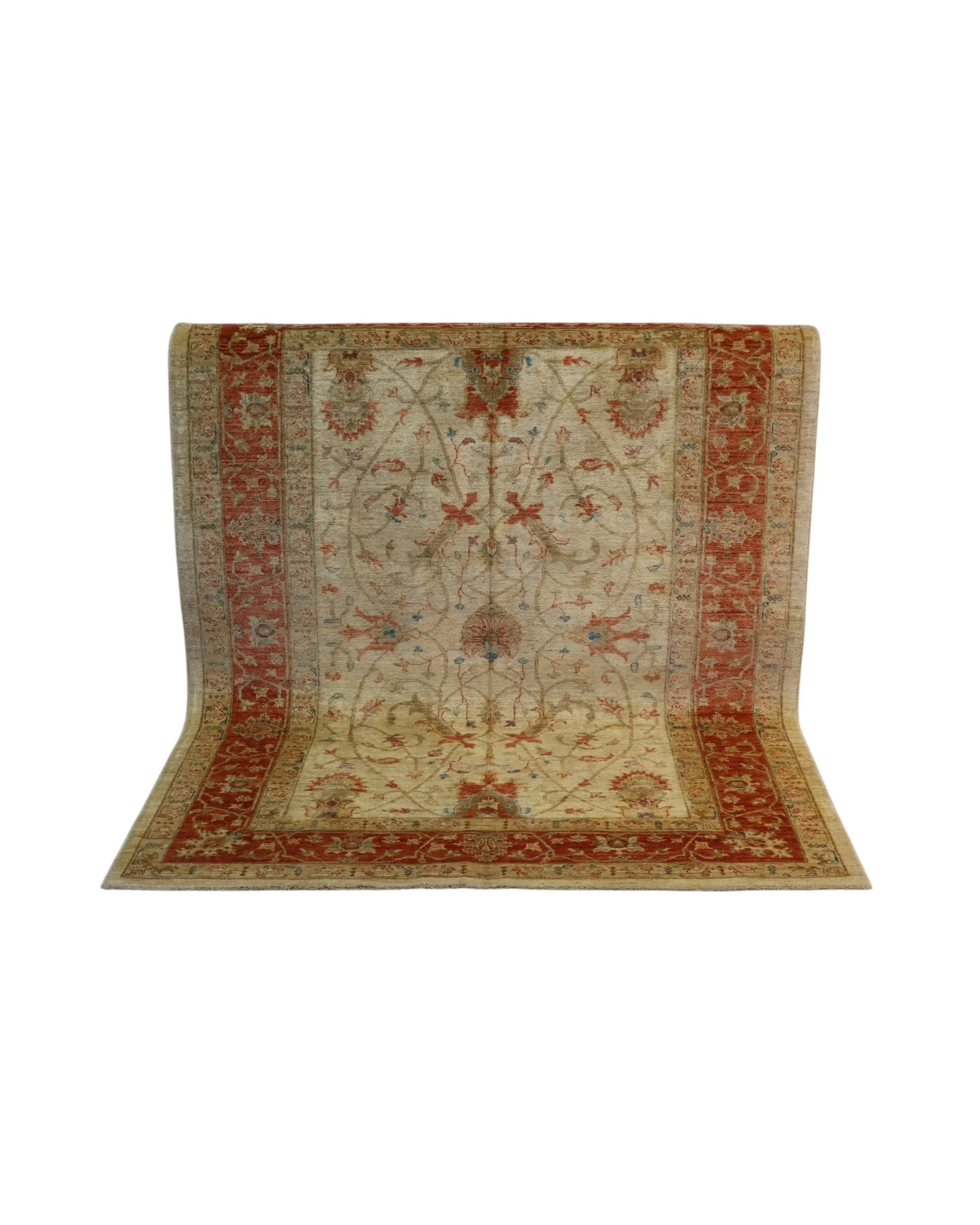 Handgeknüpfter Farahan Perserteppich 153 × 191 cm