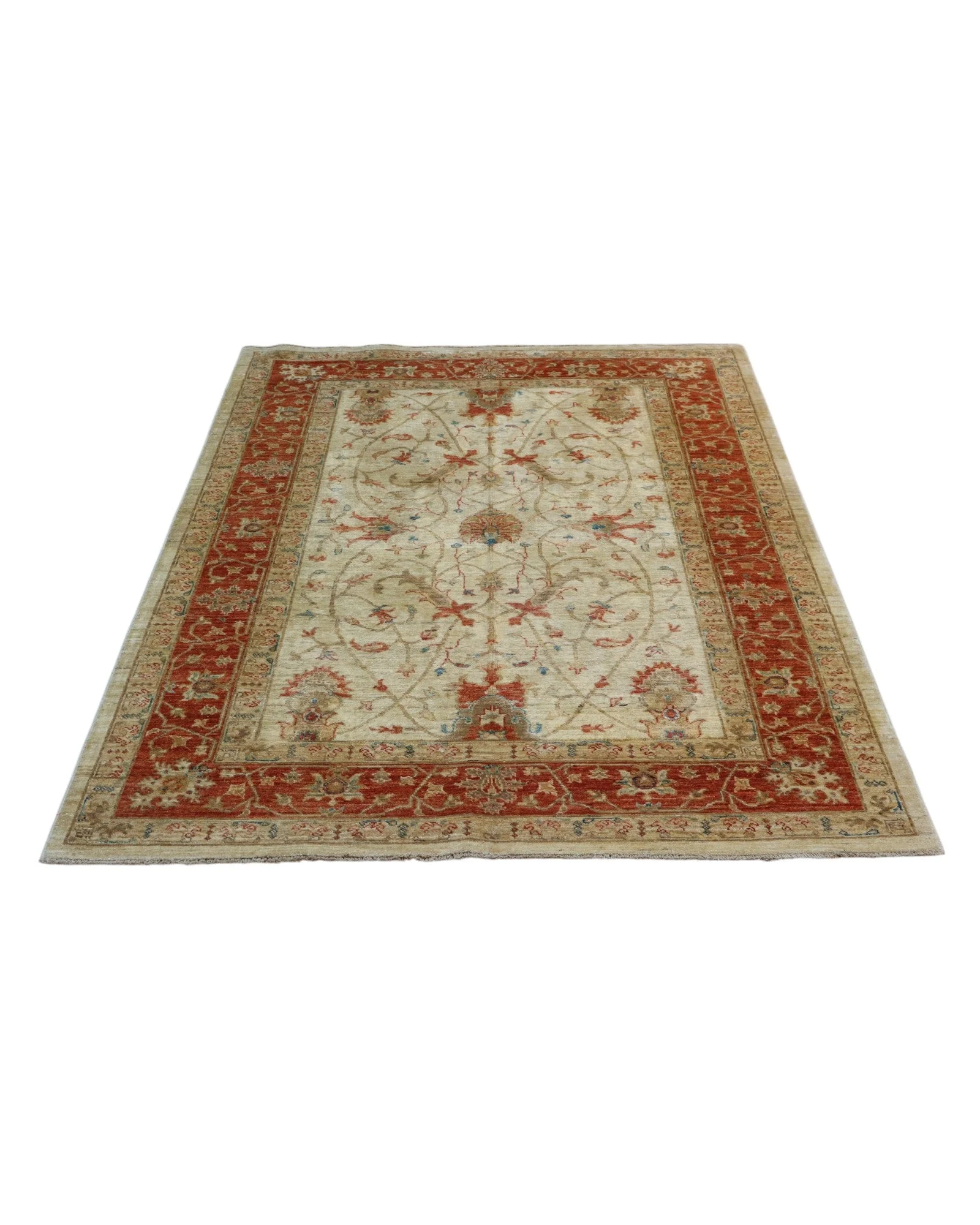 Handgeknüpfter Farahan Perserteppich 153 × 191 cm