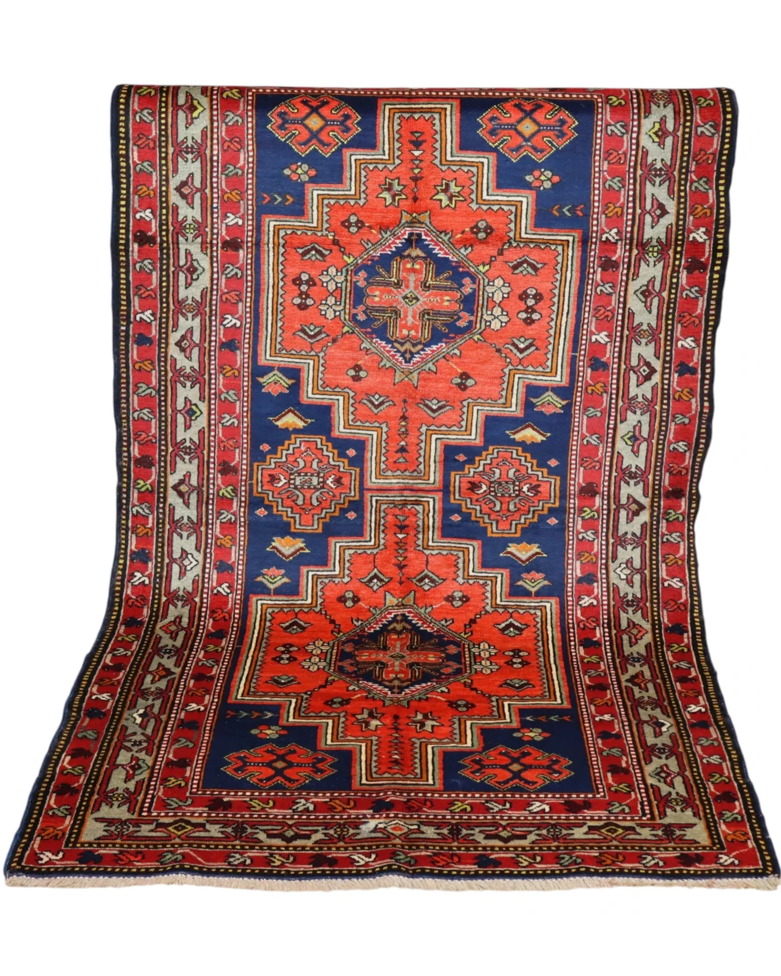 Handgeknüpfter Orientteppich 197 × 122 cm