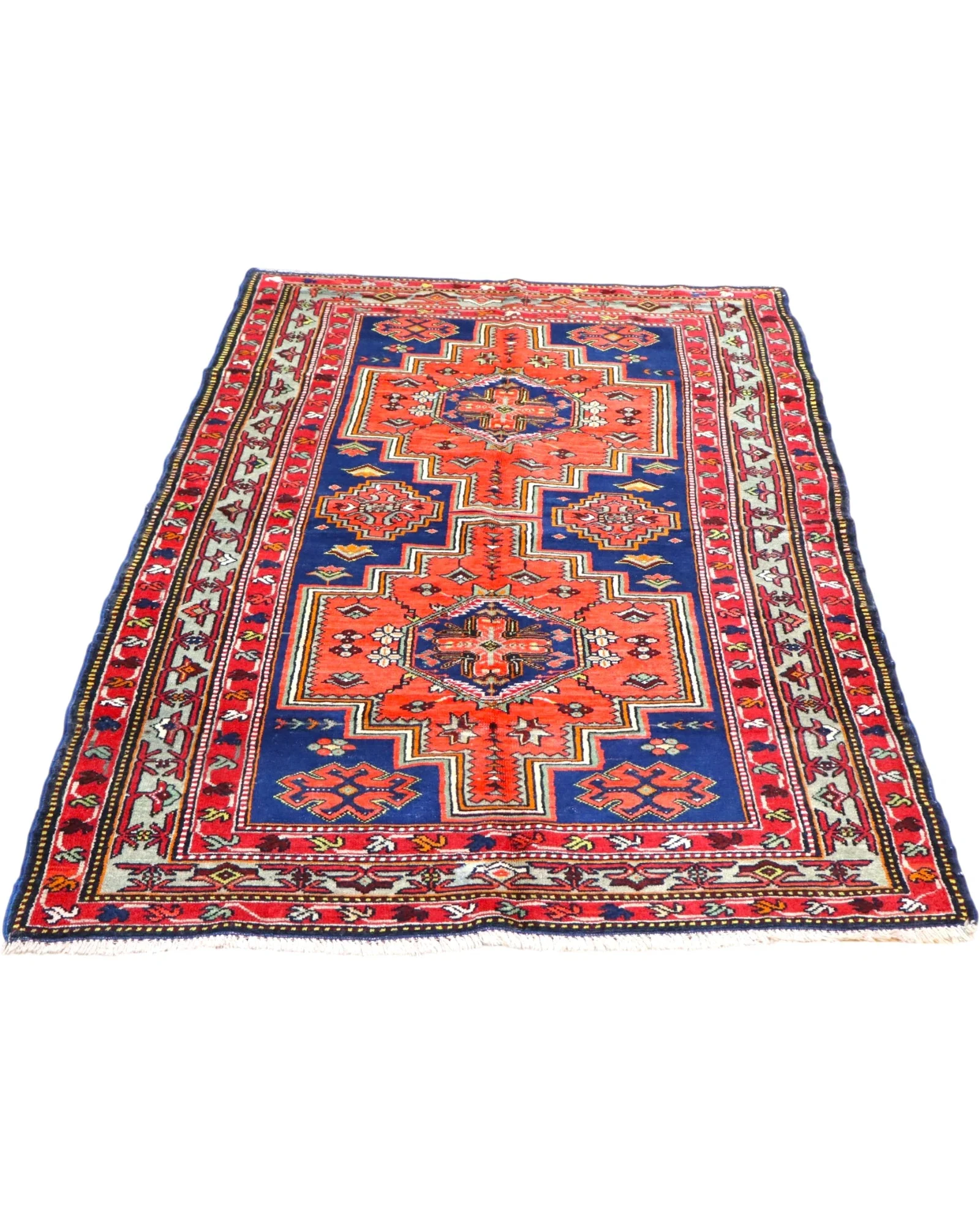 Handgeknüpfter Orientteppich 197 × 122 cm