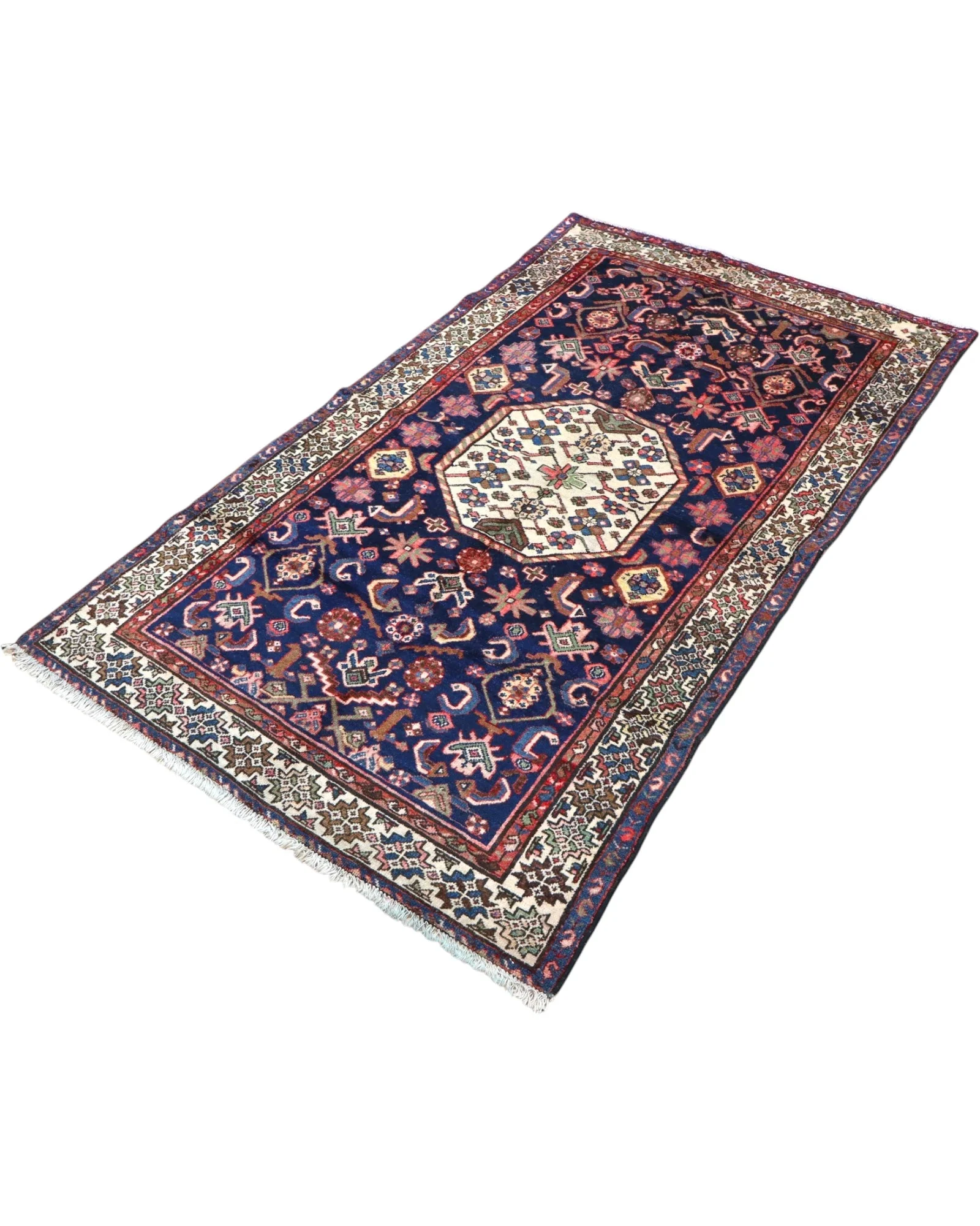 Handgeknüpfter Orientteppich 188 × 115 cm
