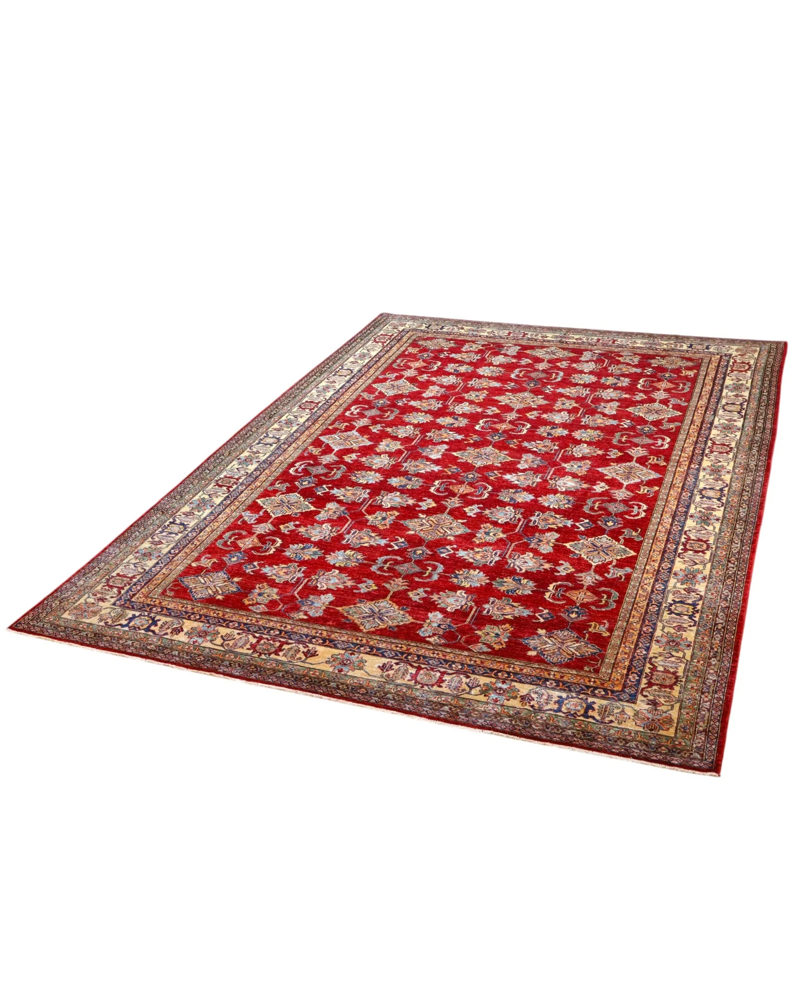 Handgeknüpfter Kazak Orientteppich, 445 × 307 cm, Wolle