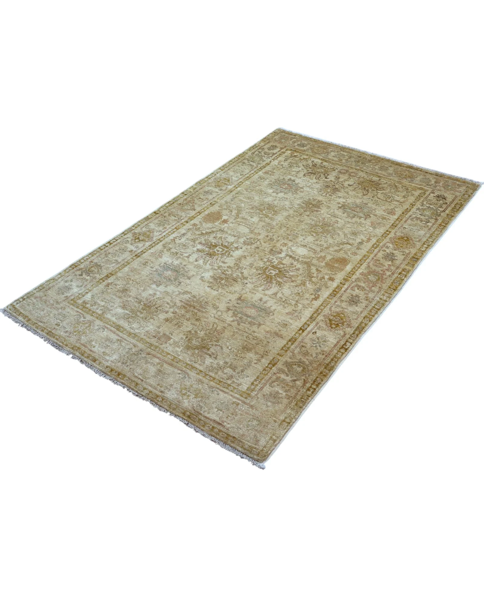Ziegler Orientteppich 185 × 120 cm aus Wolle, handgeknüpft