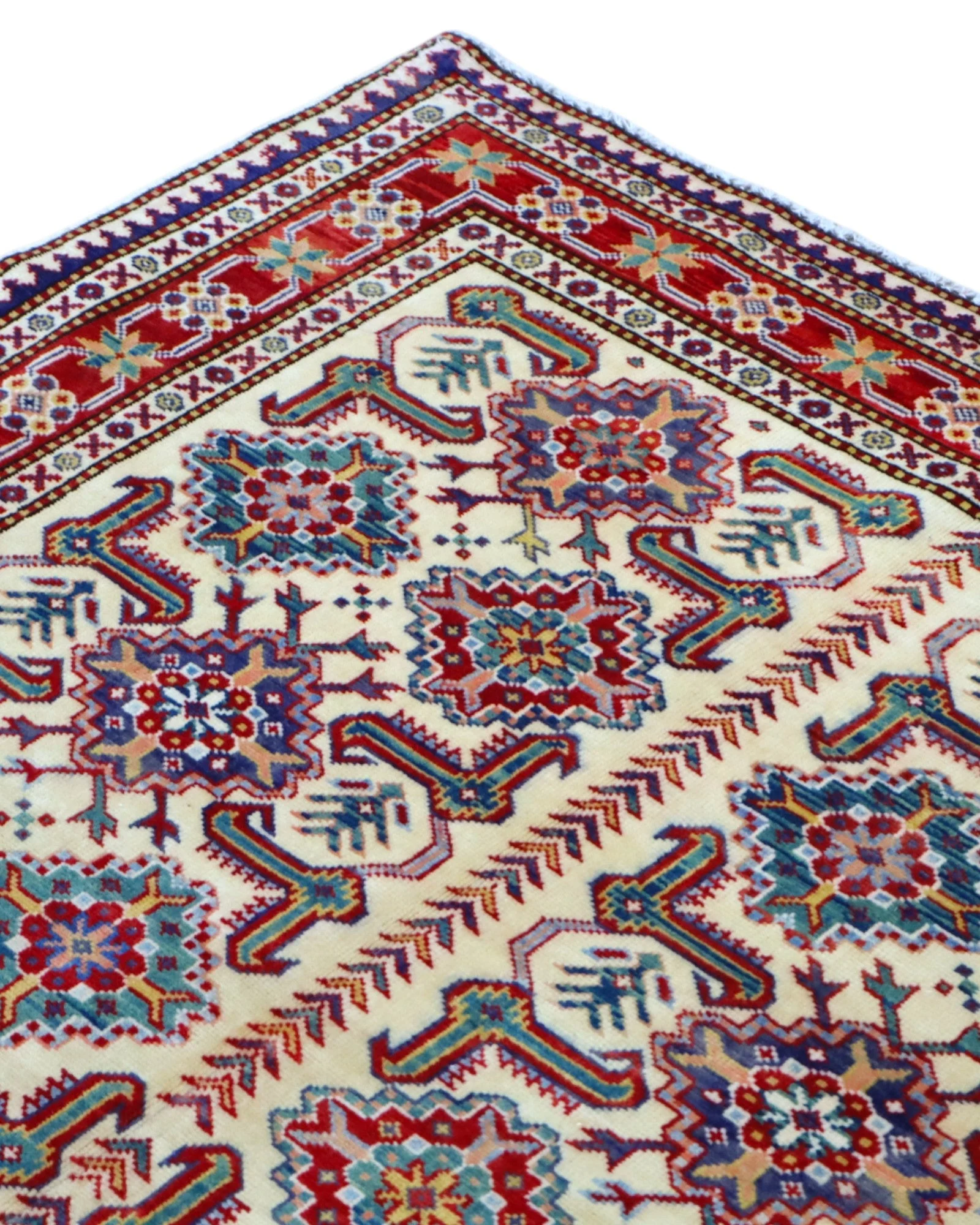 Orientteppich 165 × 122 cm aus Wolle, handgeknüpft