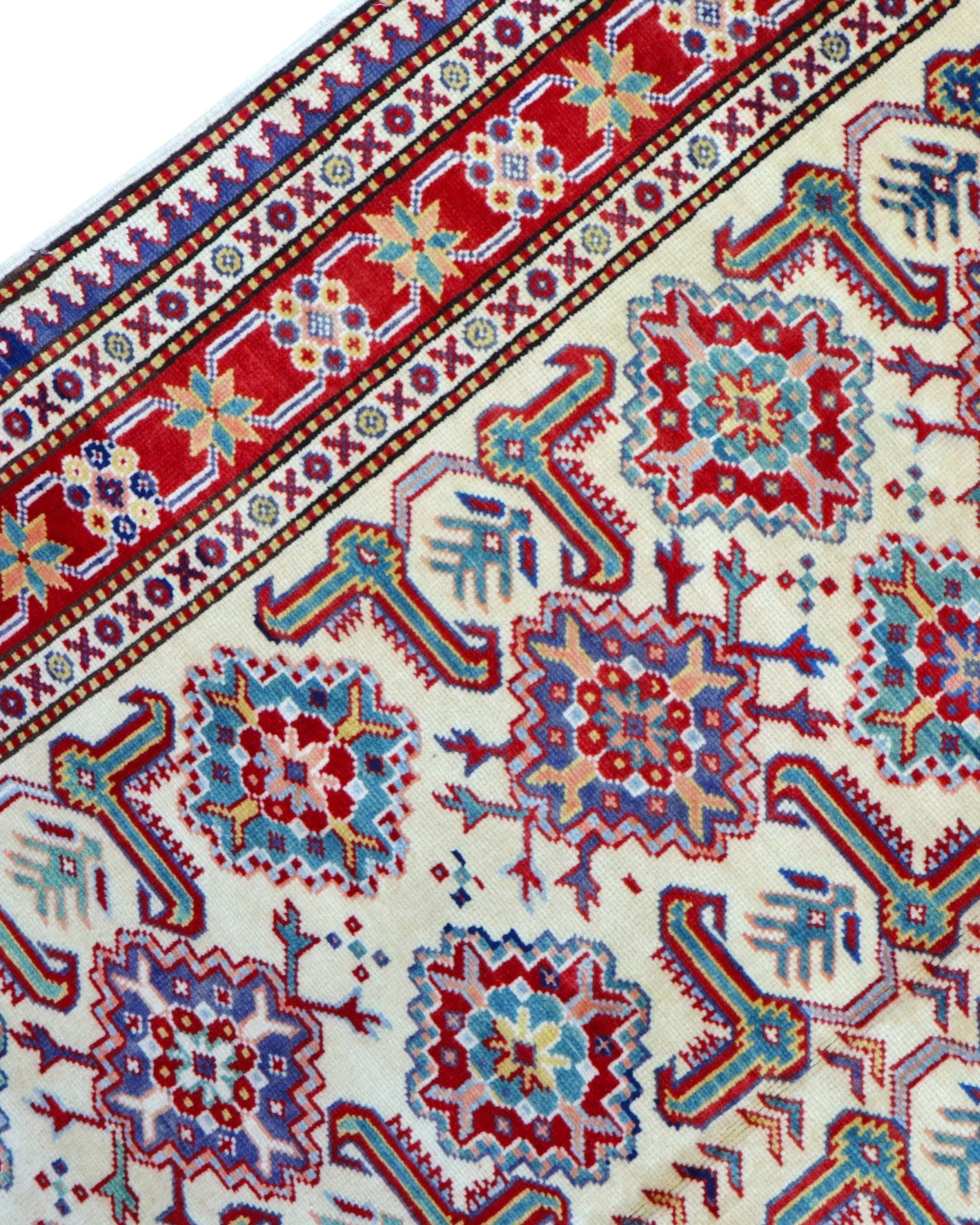 Orientteppich 165 × 122 cm aus Wolle, handgeknüpft