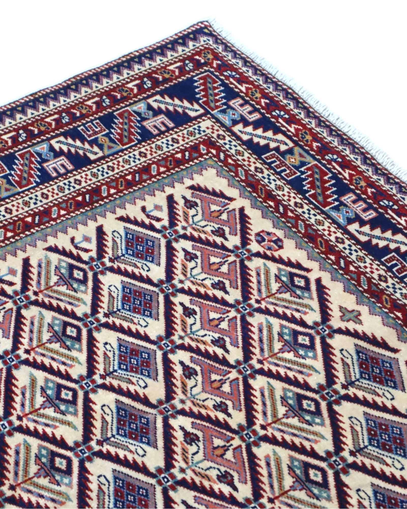 Orientteppich 167 × 122 cm aus Wolle, handgeknüpft
