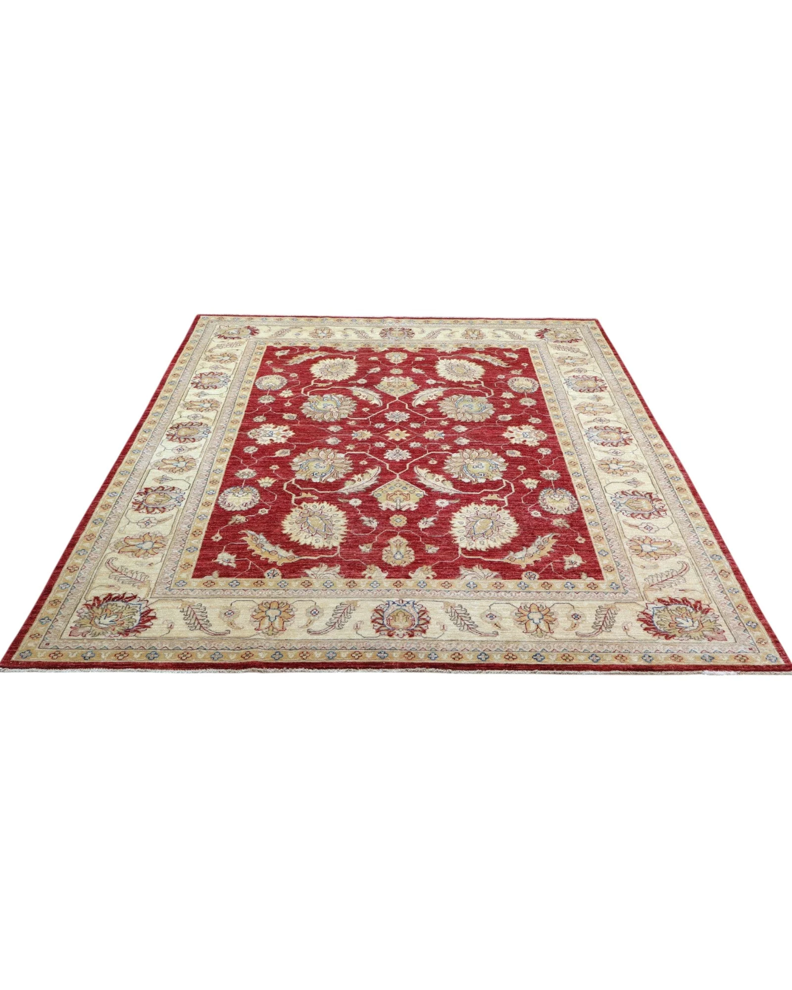 orientteppich-afghanistan-246-x-201-cm-schurwolle-handgeknupft-10 Handgeknüpfter Ziegler Orientteppich, 246 × 201 cm, Wolle