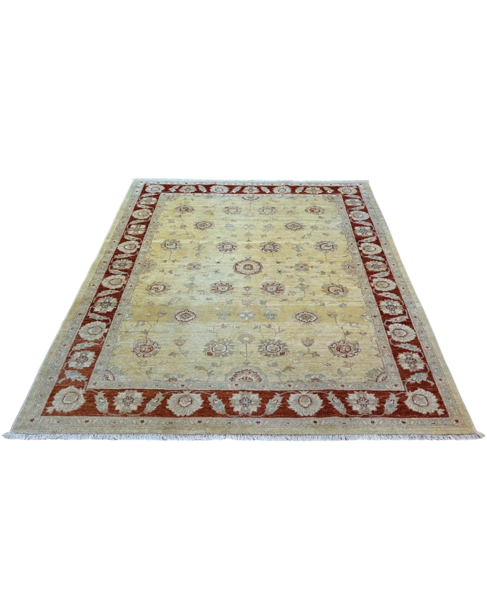 Ziegler Orientteppich 233 × 172 cm aus Wolle, handgeknüpft