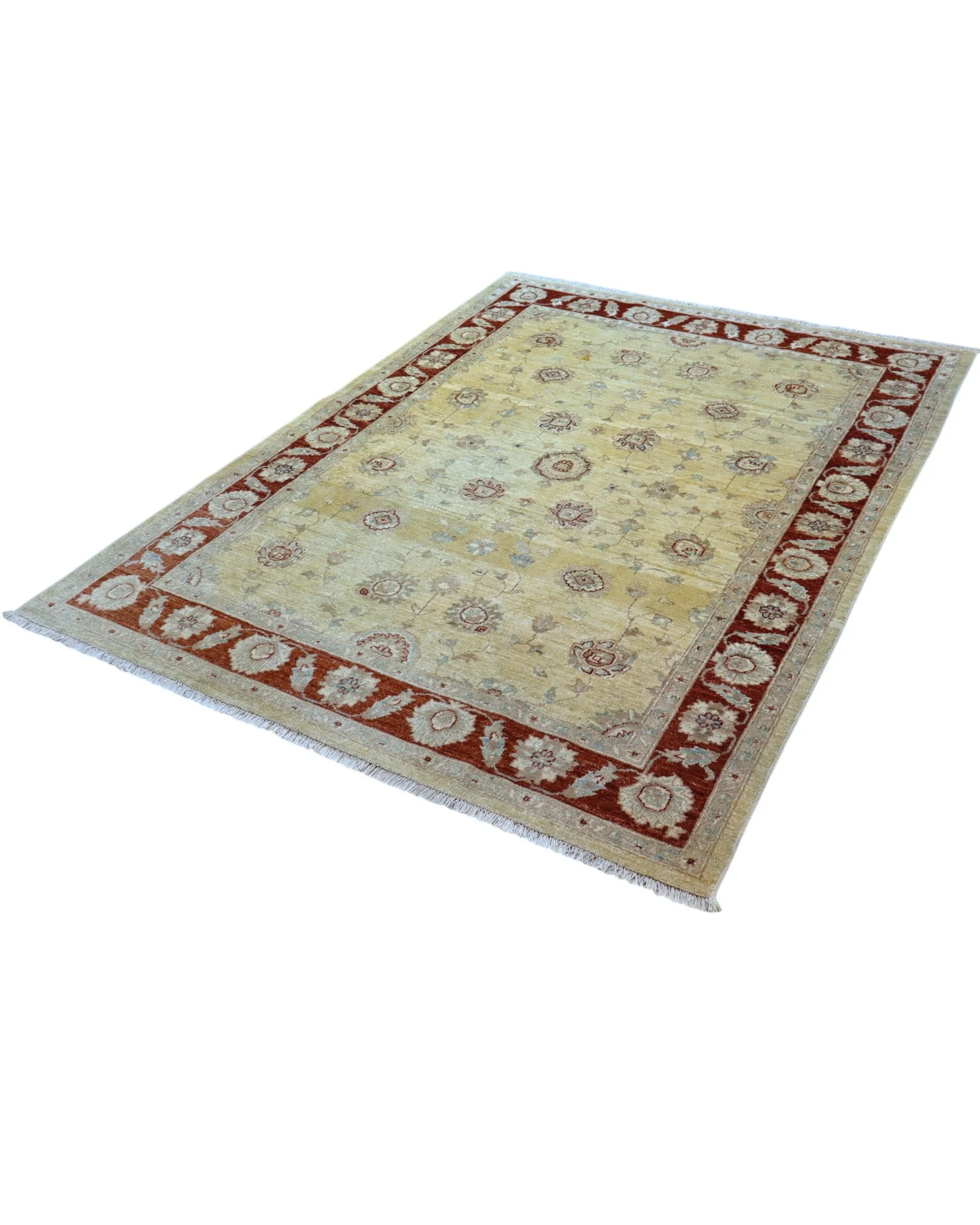 Ziegler Orientteppich 233 × 172 cm aus Wolle, handgeknüpft