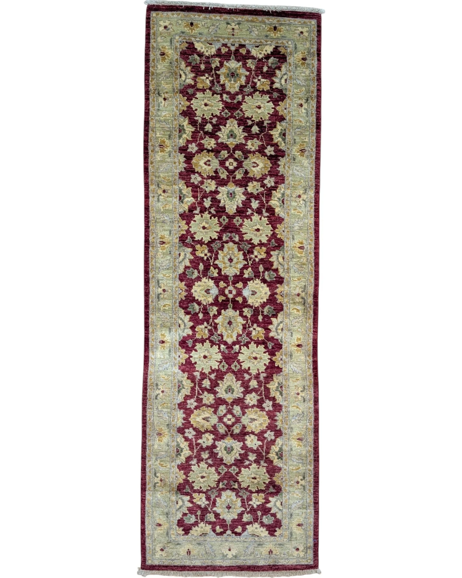 Ziegler Orientteppich 250 × 80 cm aus Wolle, handgeknüpft
