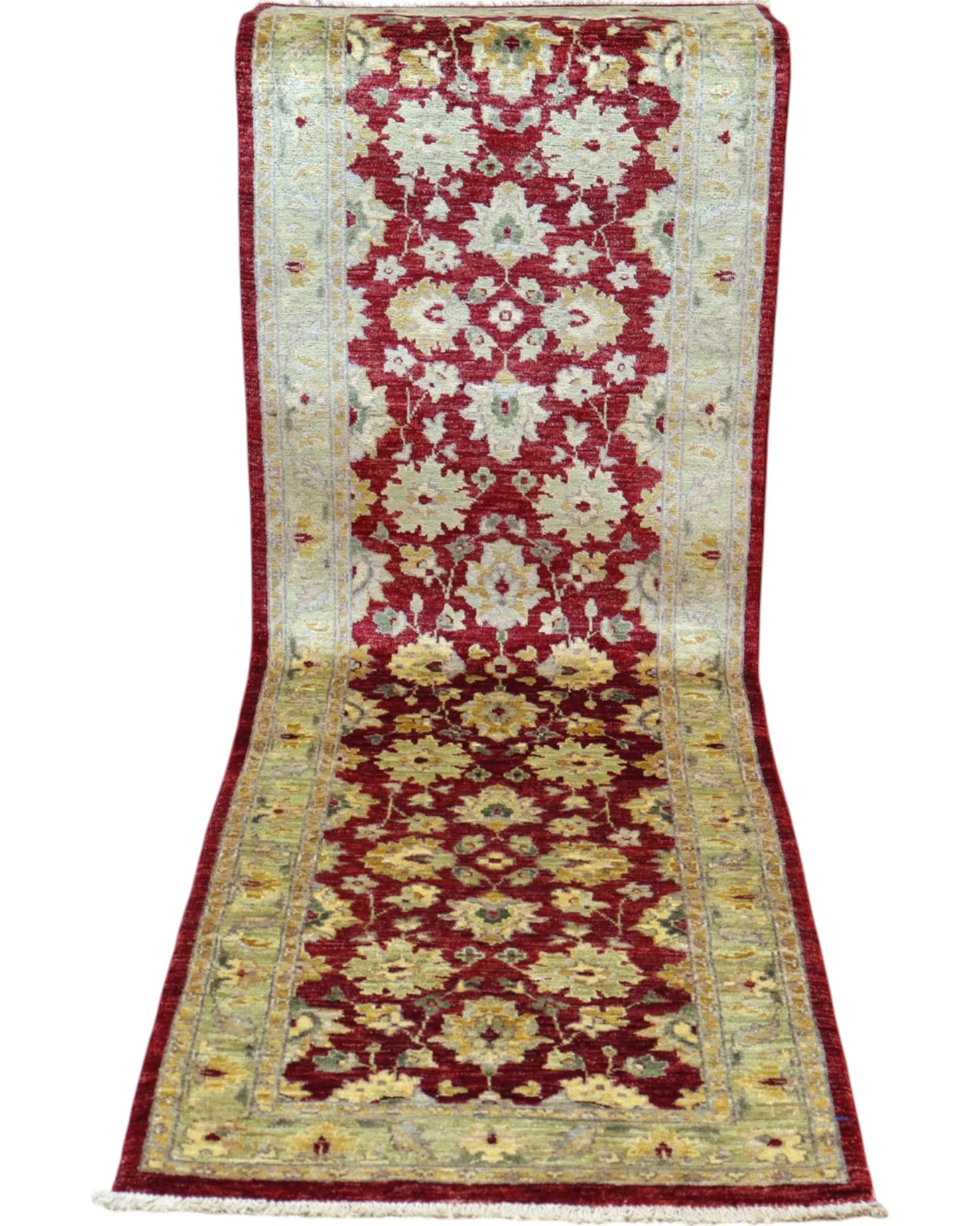 Ziegler Orientteppich 250 × 80 cm aus Wolle, handgeknüpft