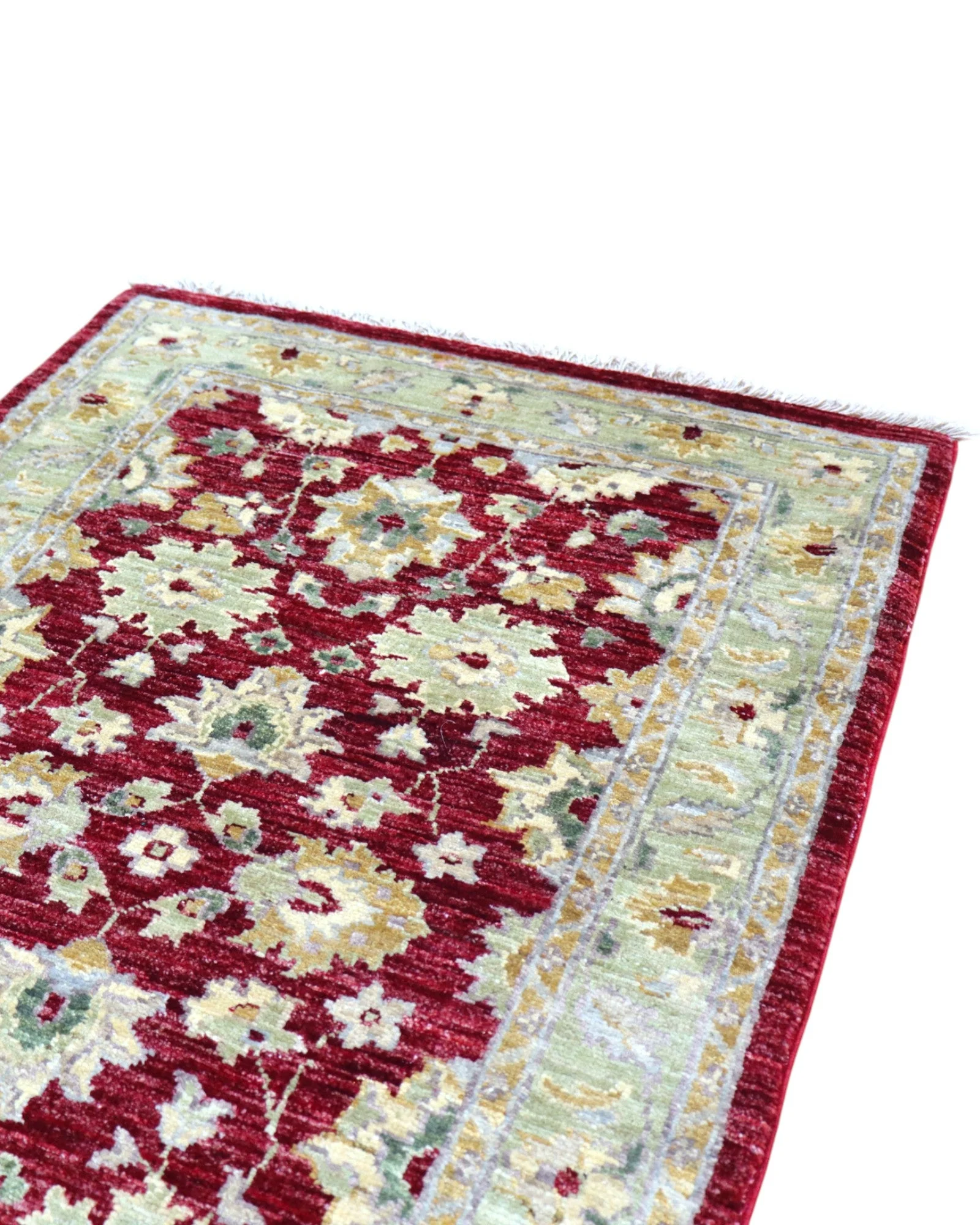 Ziegler Orientteppich 250 × 80 cm aus Wolle, handgeknüpft