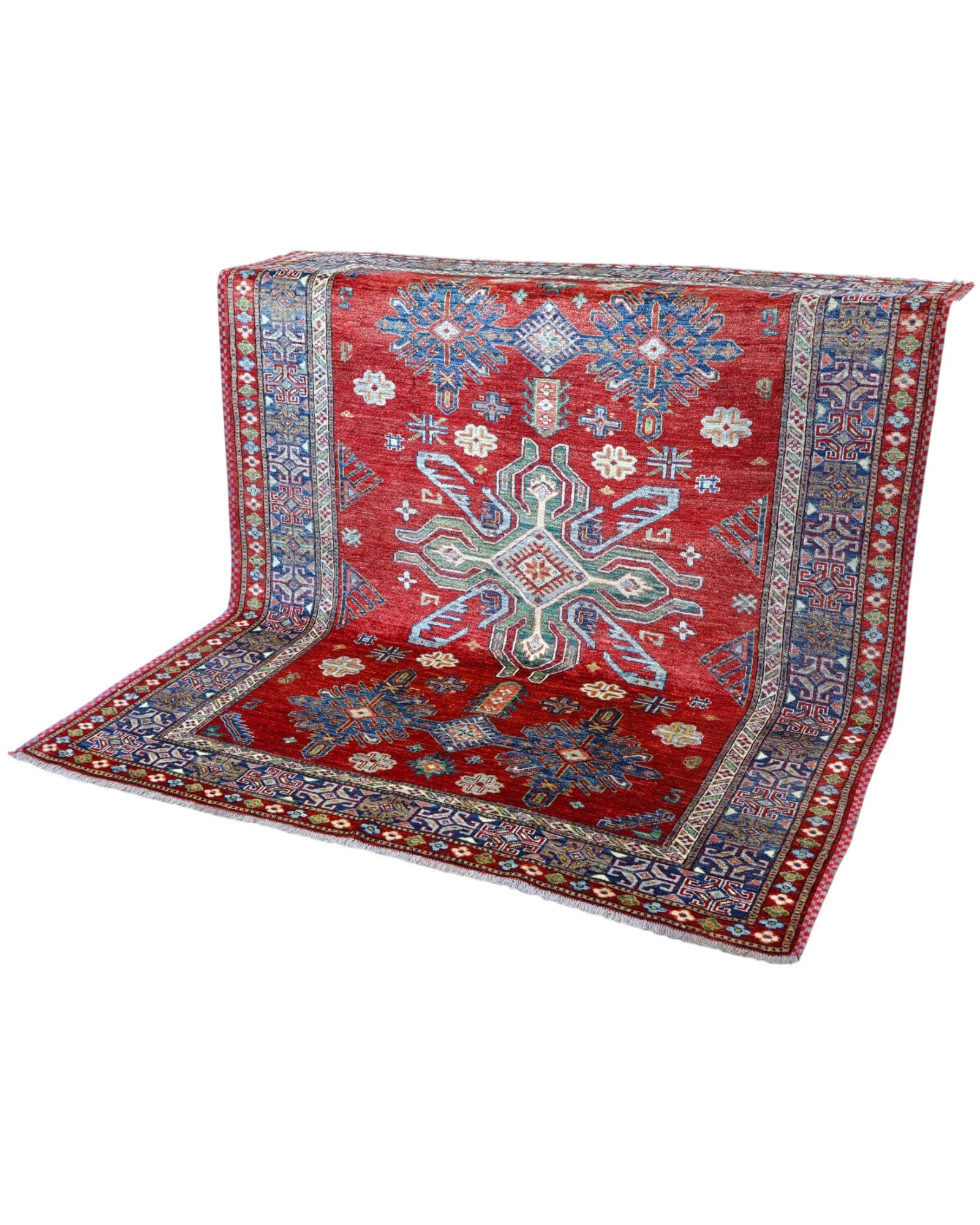 Handgeknüpfter Kazak Orientteppich 212 × 185 cm