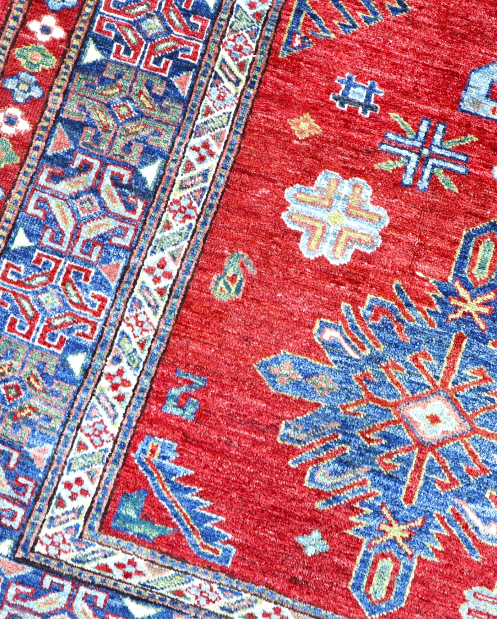 Handgeknüpfter Kazak Orientteppich 212 × 185 cm