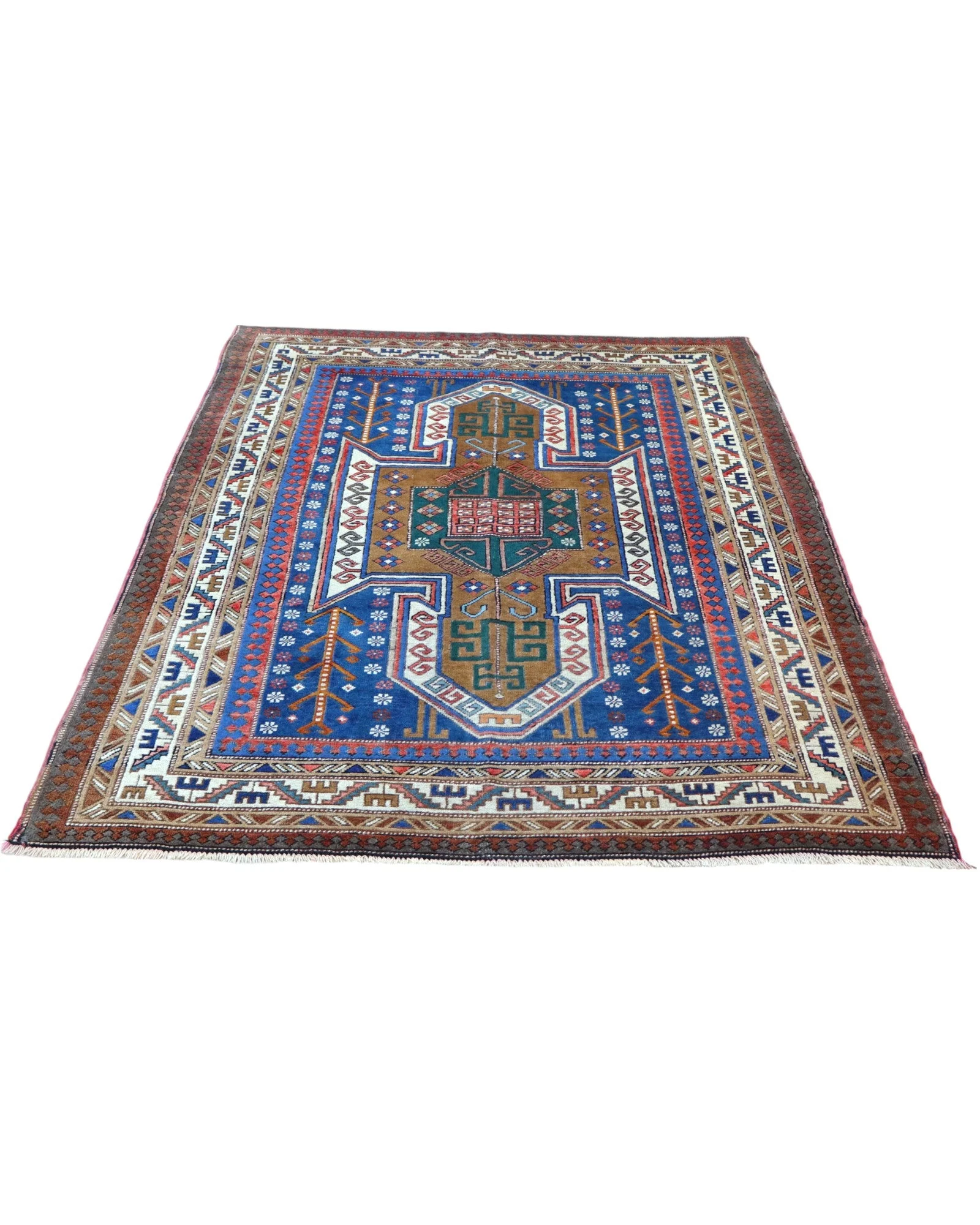 Handgeknüpfter Kazak Orientteppich 208 × 153 cm